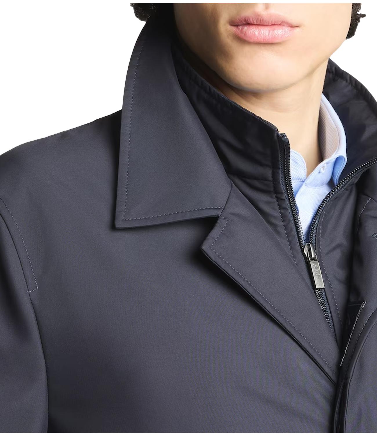 Fay Cappotto Morning coat blu uomo