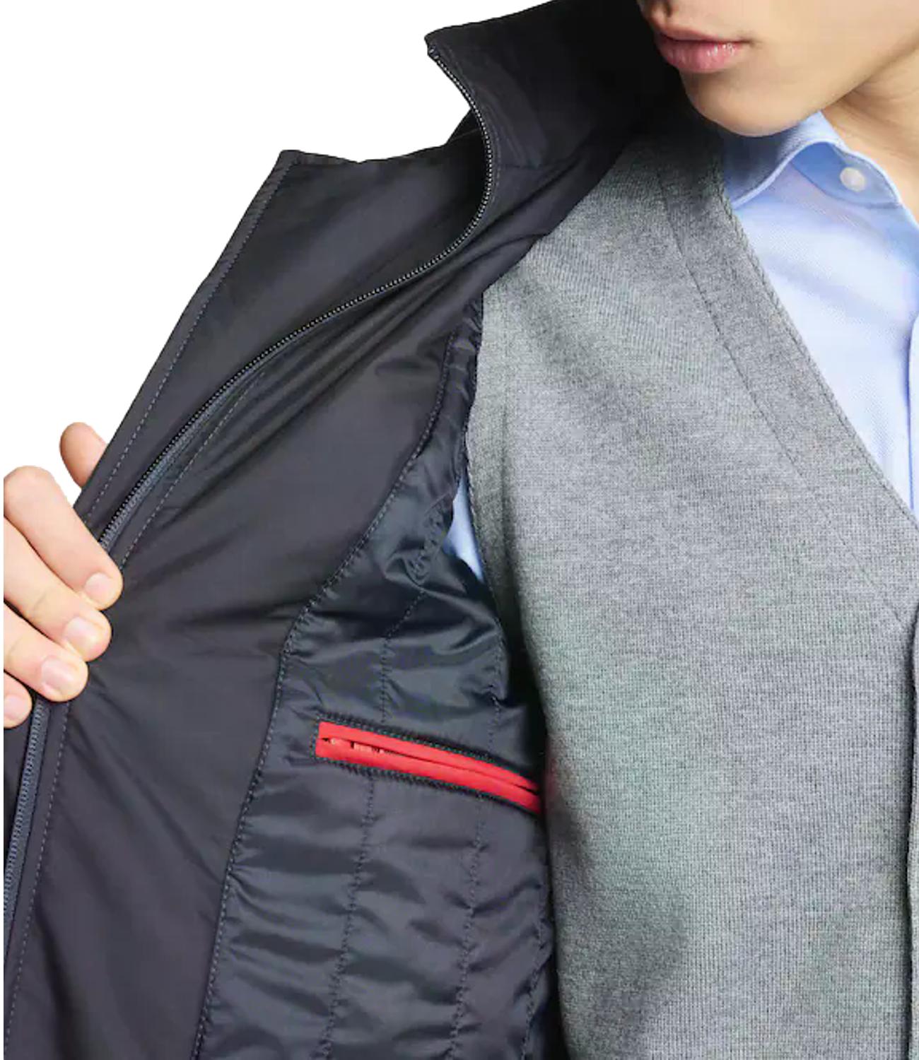 Fay Cappotto Morning coat blu uomo