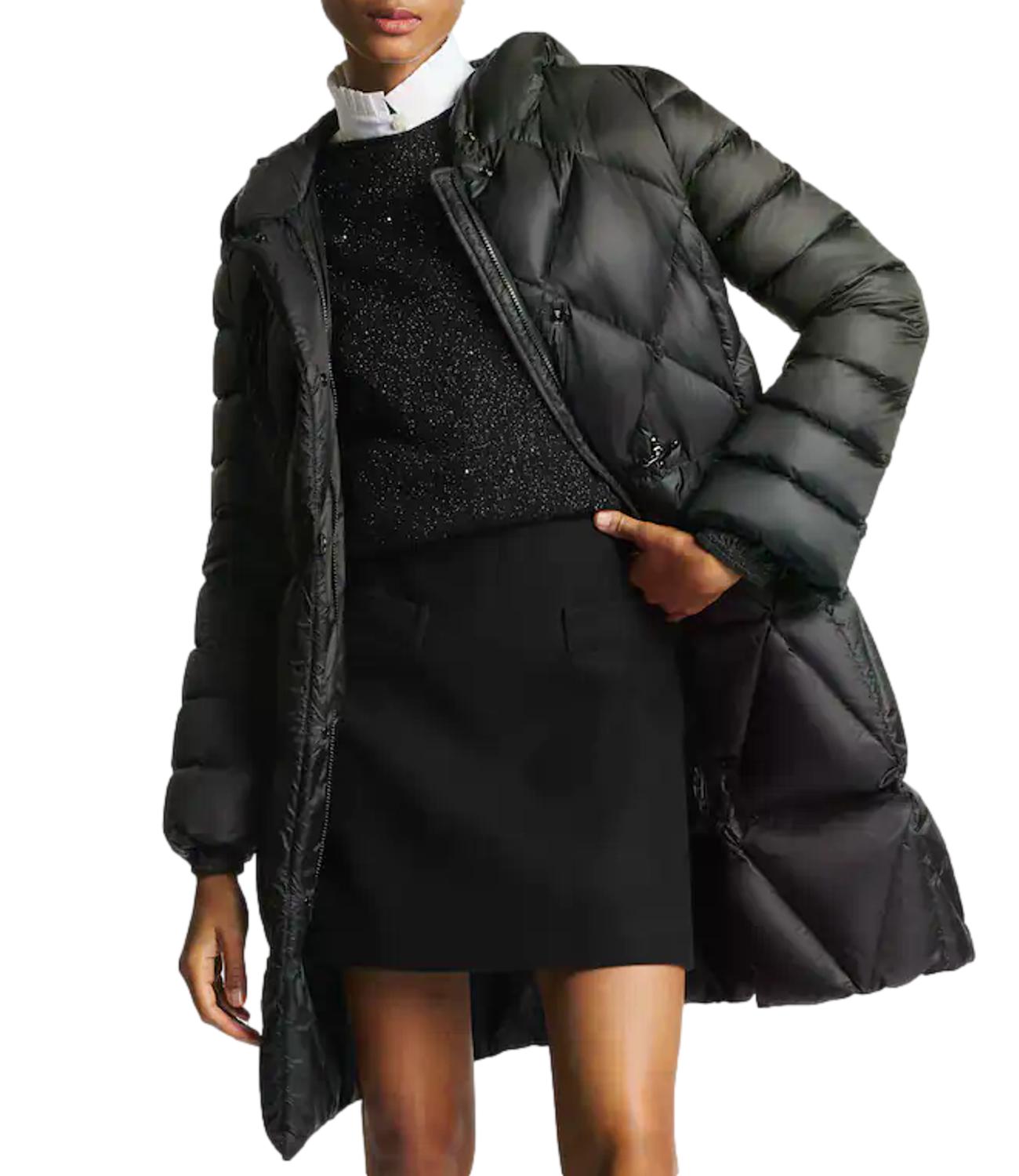 Fay piumino nylon trapuntato nero donna