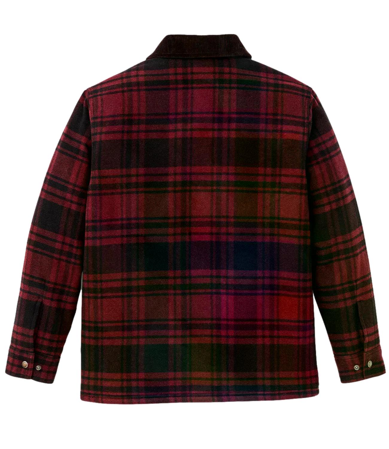 Giacca Filson Spokane Insulated Cruiser port black plaid