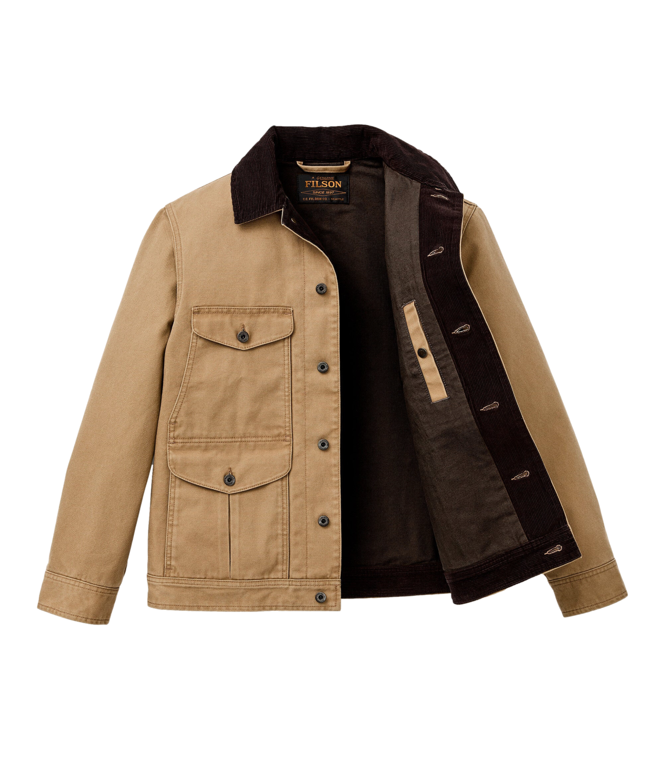 Filson Rustic Canvas Journeyman Jacke
