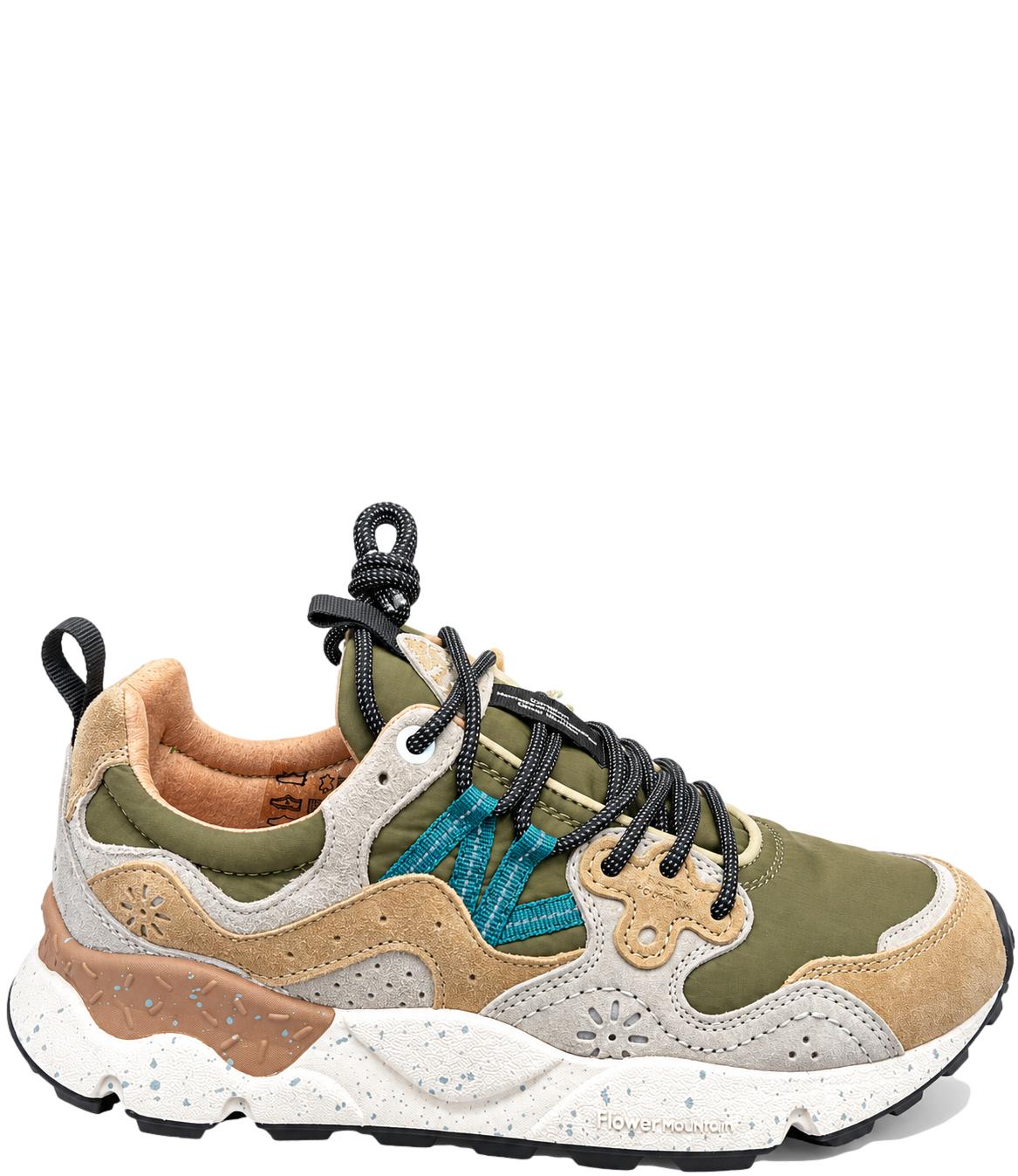 YAMANO 3 MAN SUEDE/NYLON BROWN-MILITARY-COGNAC