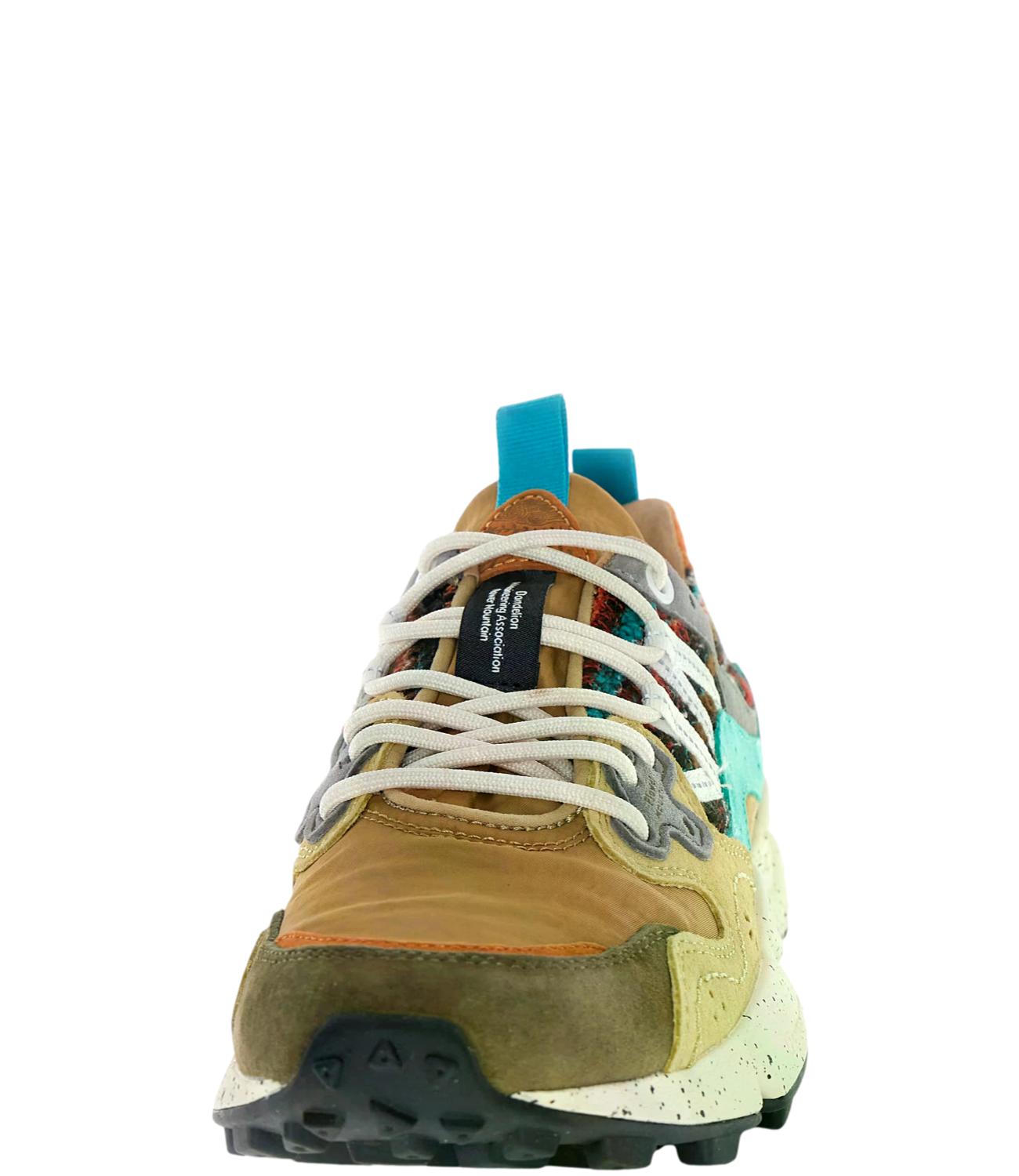Flower Mountain Sneakers YAMANO 3 Brown/Cognac/Ocher Donna