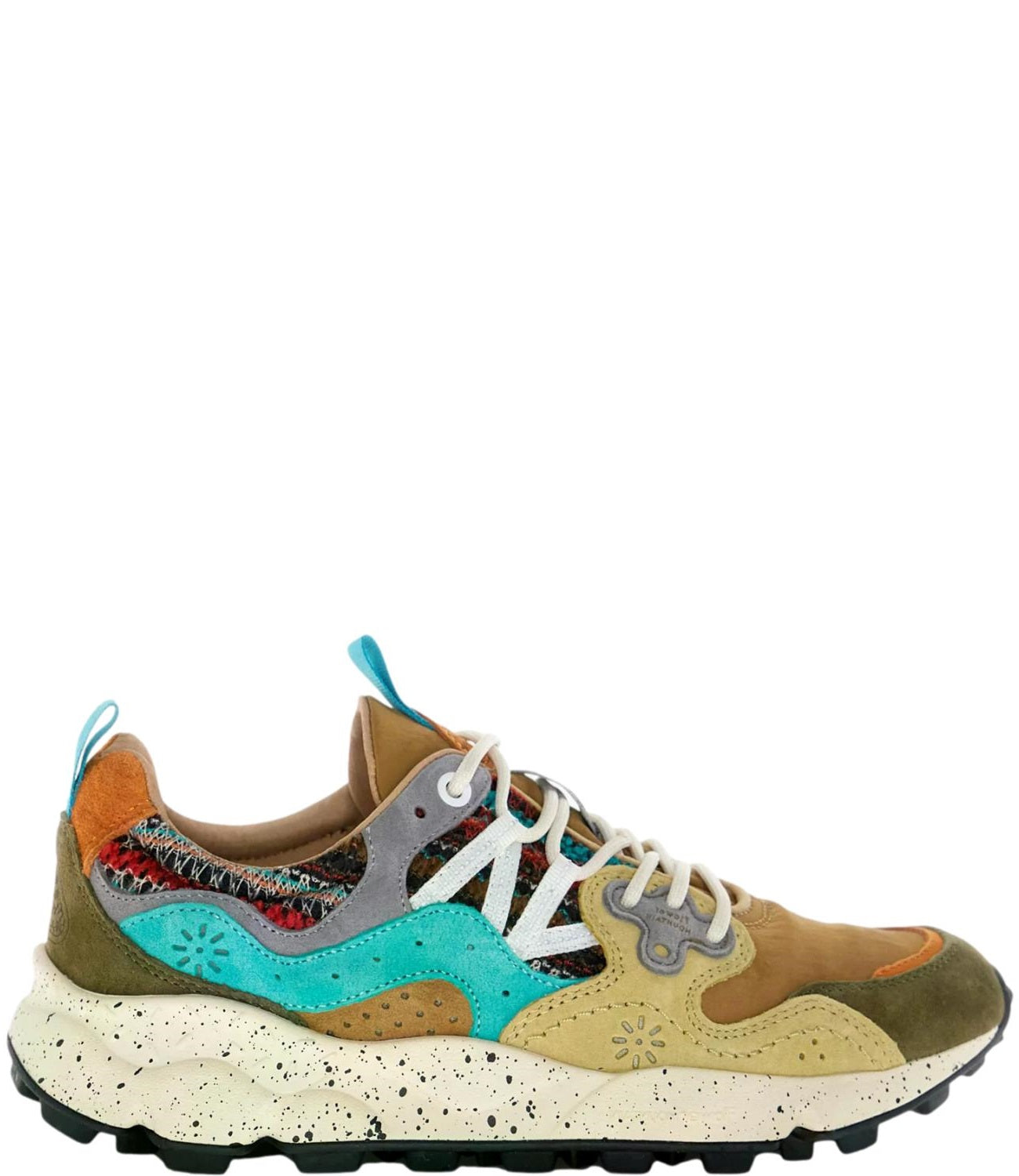 Flower Mountain Sneakers YAMANO 3 Brown/Cognac/Ocher Donna