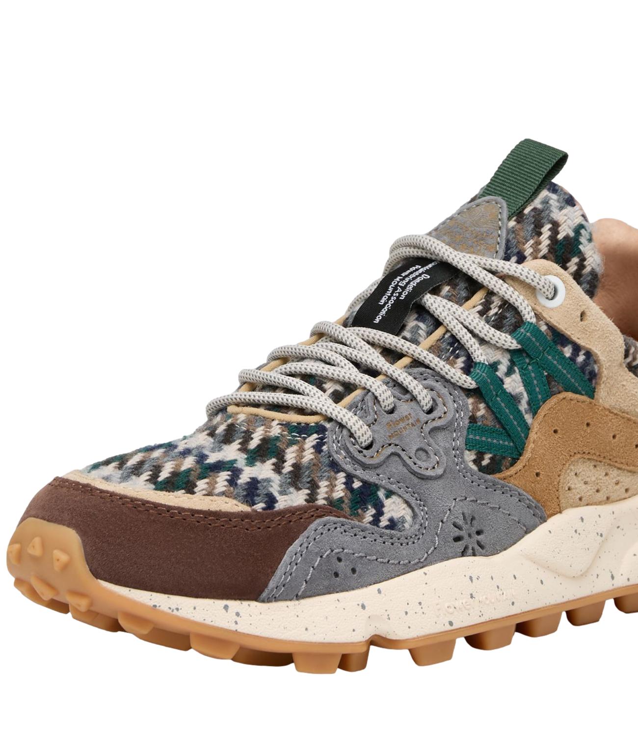 Flower Mountain Sneakers YAMANO 3 Brown/Anthracite/Cuoio Donna