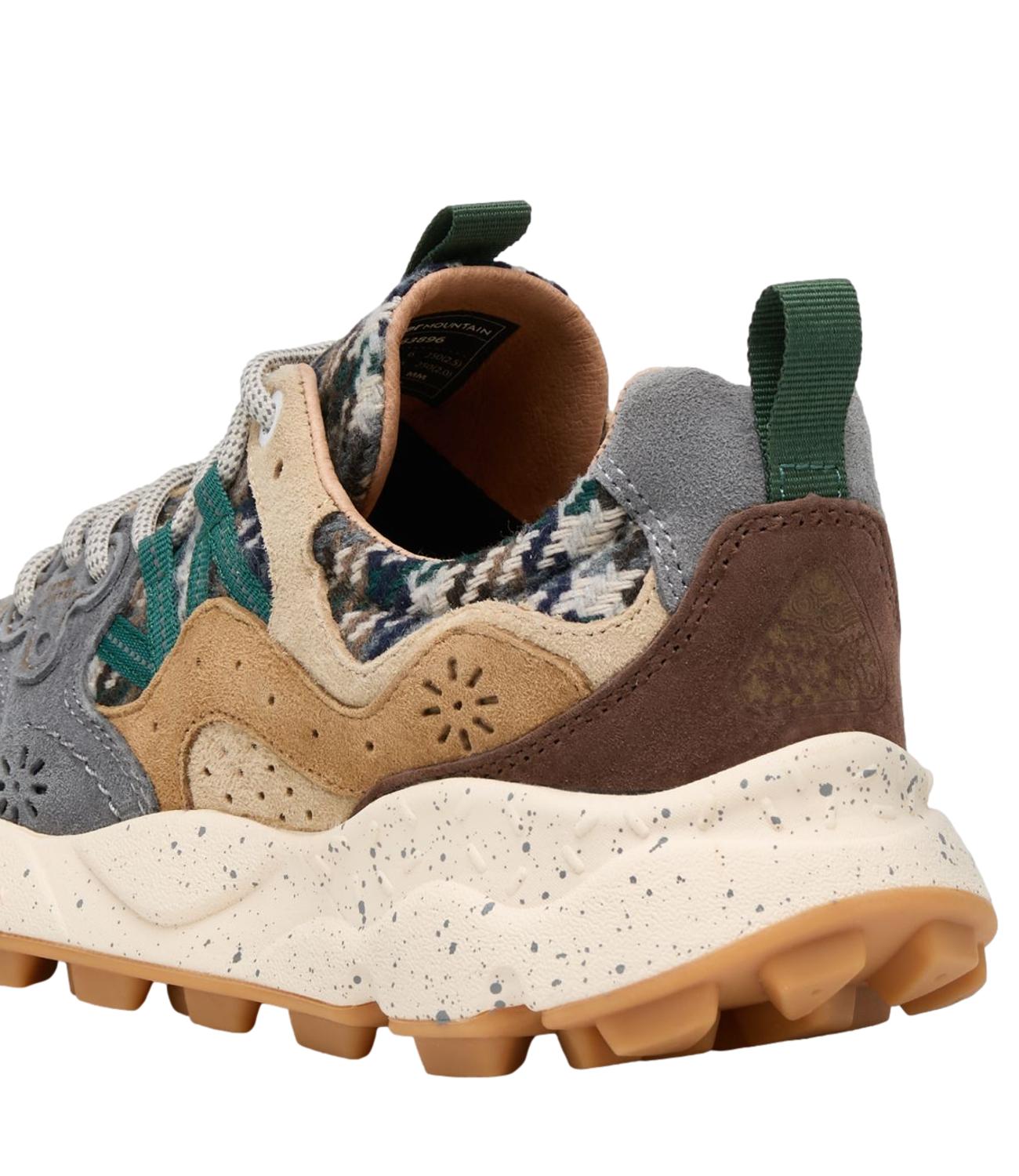 Flower Mountain Sneakers YAMANO 3 Brown/Anthracite/Cuoio Donna