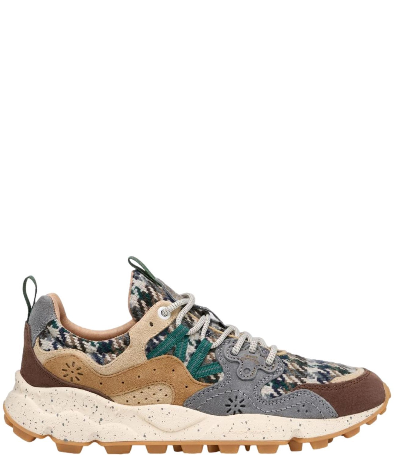 Flower Mountain Sneakers YAMANO 3 Brown/Anthracite/Cuoio Donna