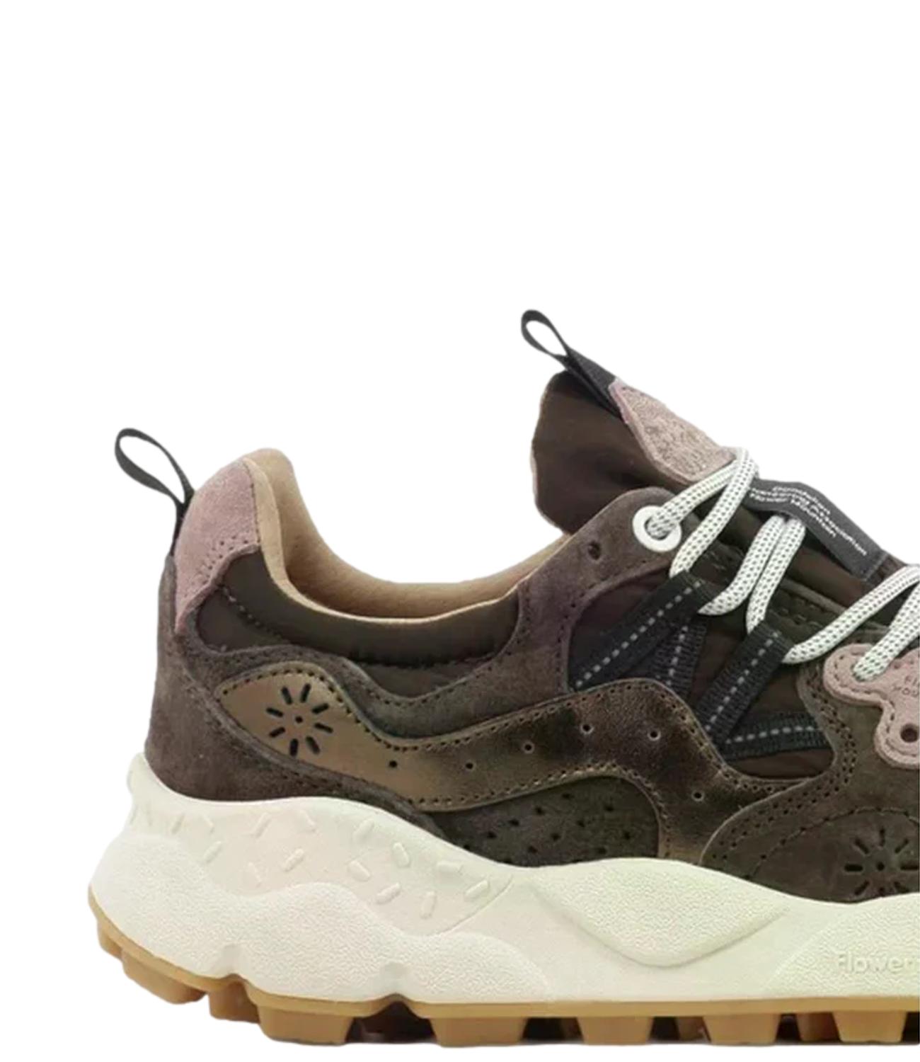 Flower Mountain Sneakers YAMANO 3 Brown/Bronze/Pink Donna
