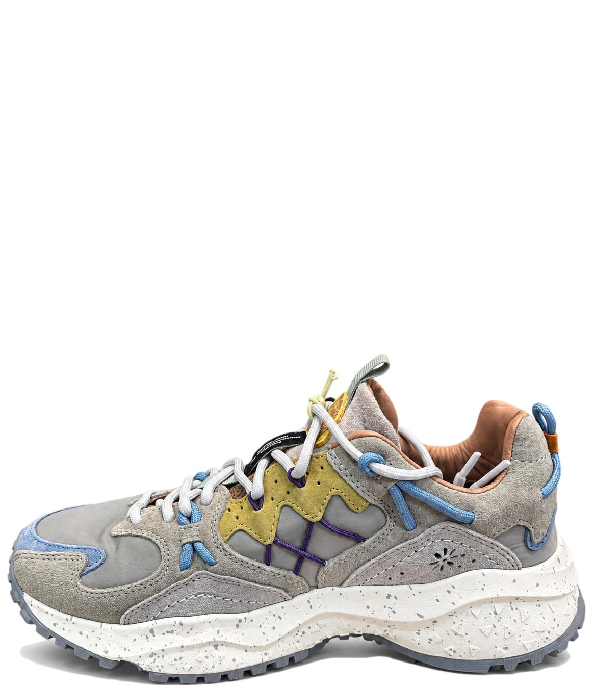 YAMABUSHI MAN SUEDE/NYLON TAUPE-MUD-ZUCCA