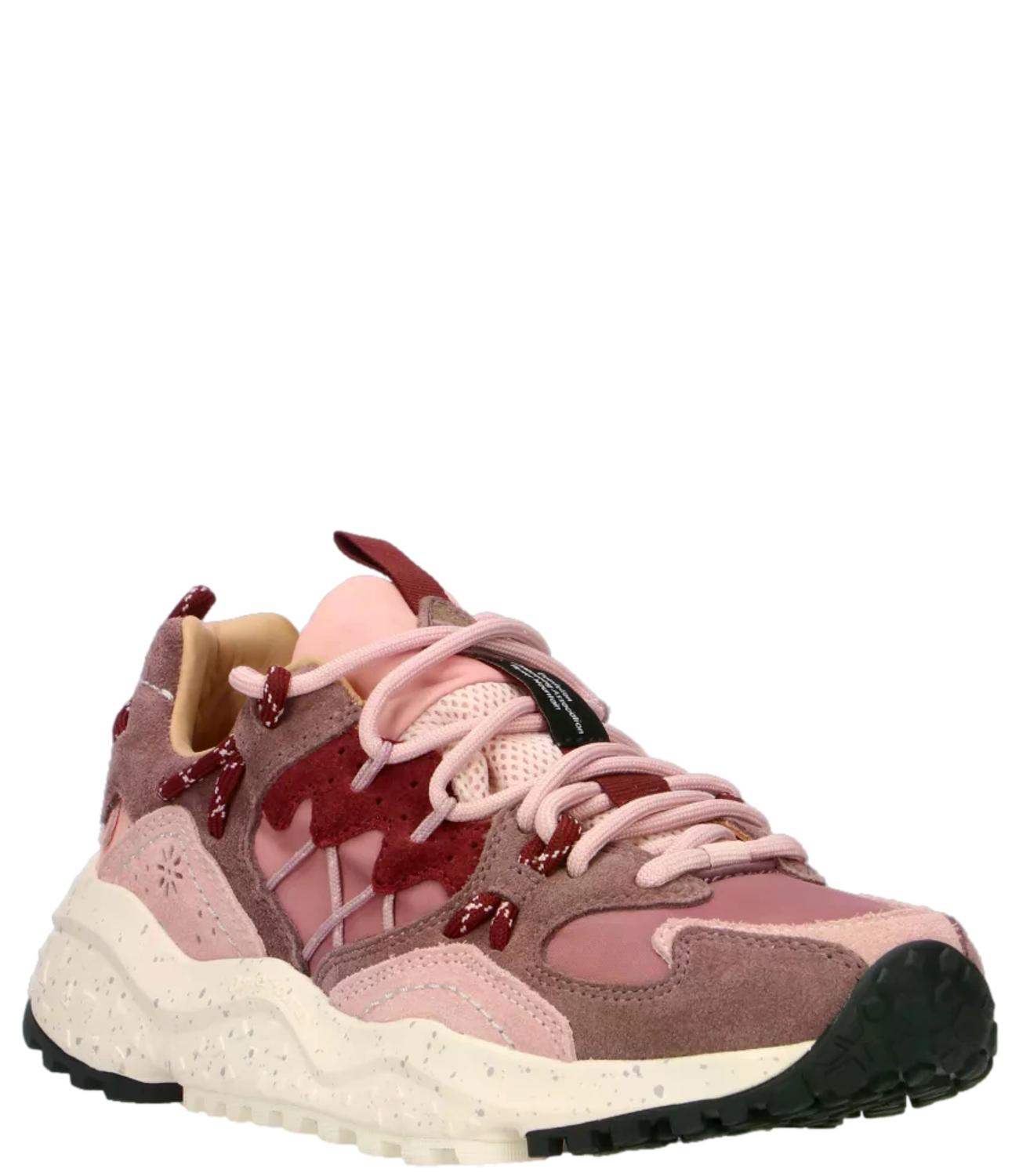 Flower Mountain Sneakers YAMABUSHI Cipria/Rose/Purple Donna