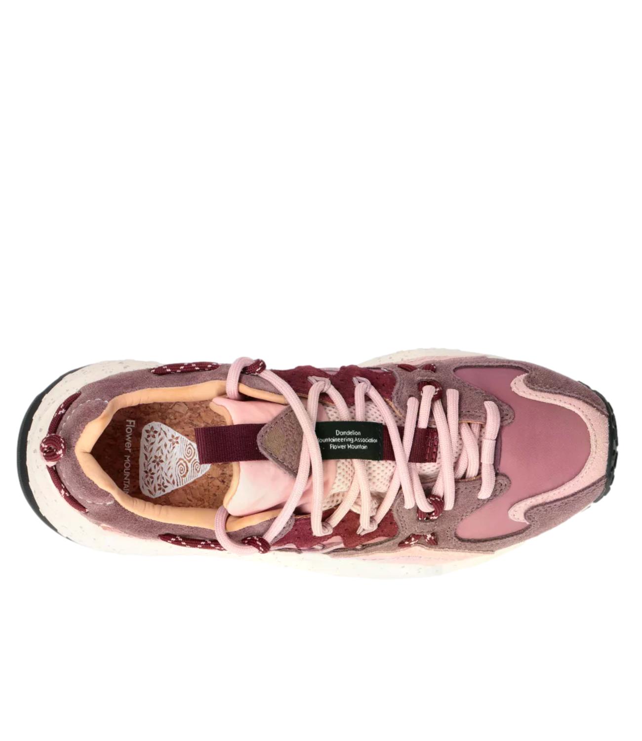 Flower Mountain Sneakers YAMABUSHI Cipria/Rose/Purple Donna