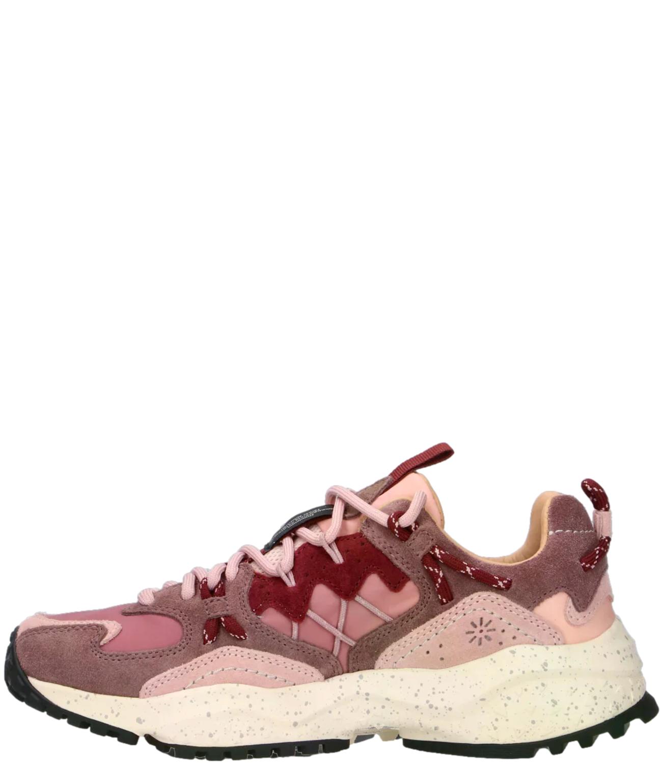 Flower Mountain Sneakers YAMABUSHI Cipria/Rose/Purple Donna