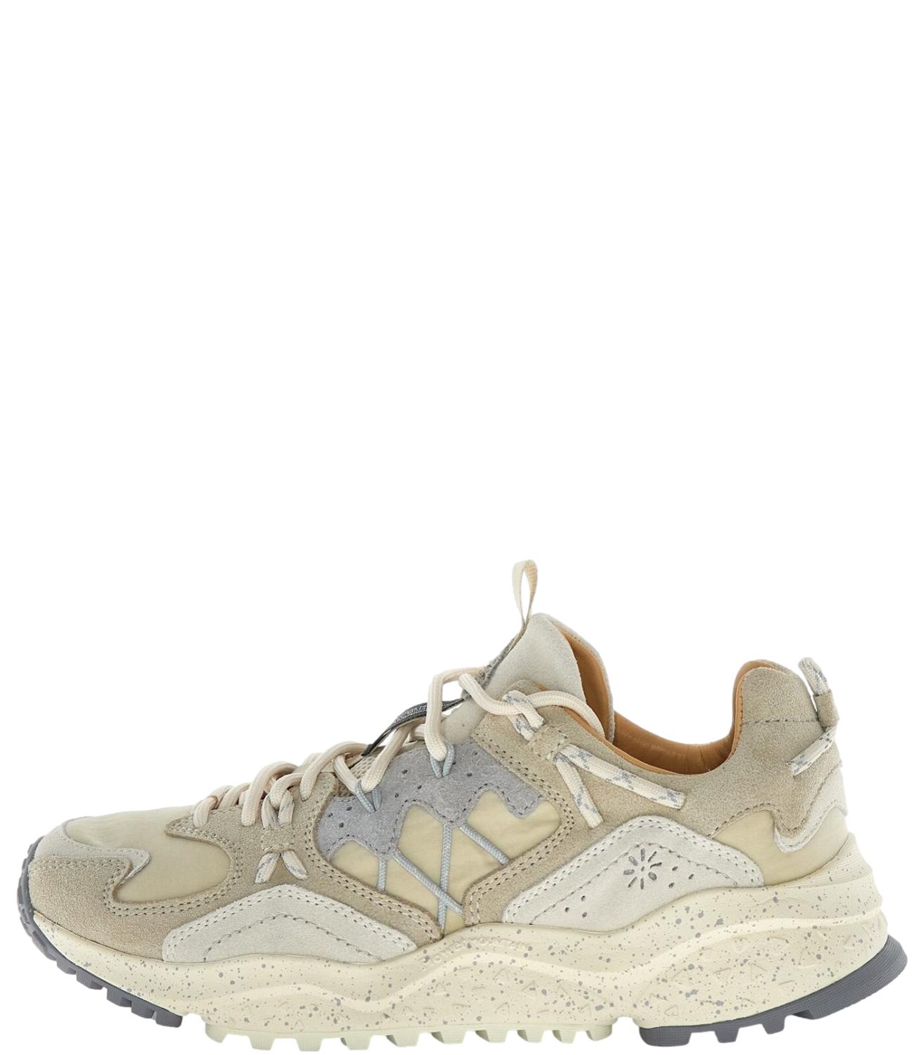 Flower Mountain Sneakers YAMABUSHI Taupe/Beige Donna