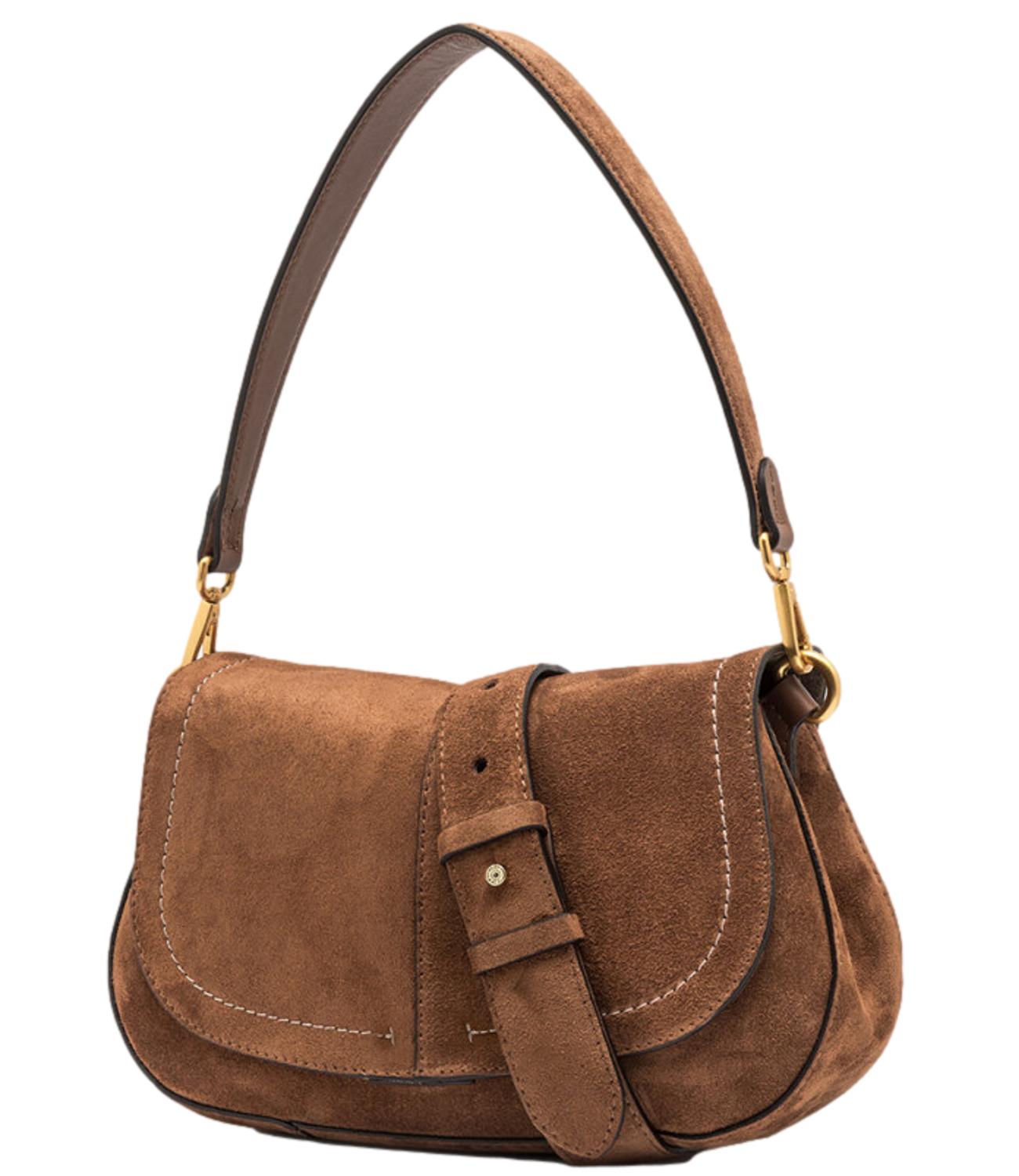 Gianni Chiarini Borsa Helena Round Cognac Donna