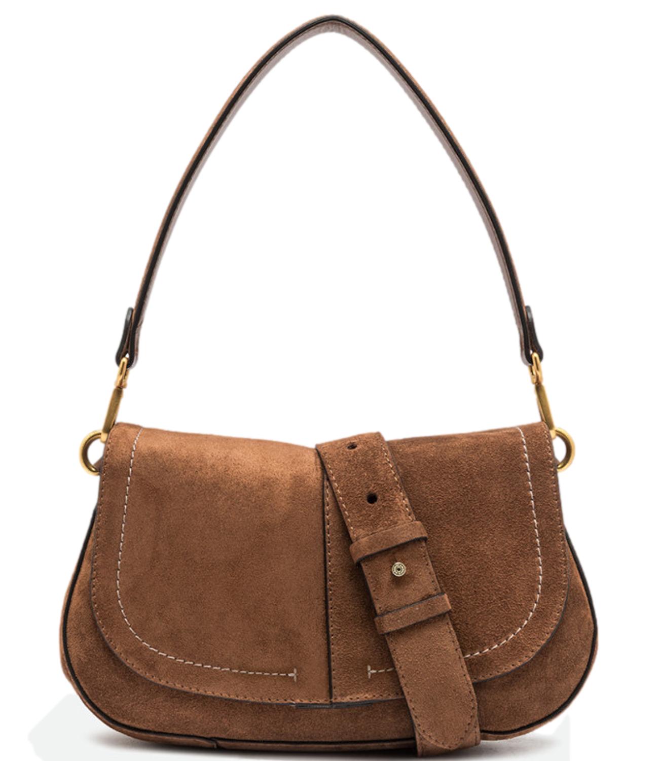 Gianni Chiarini Borsa Helena Round Cognac Donna