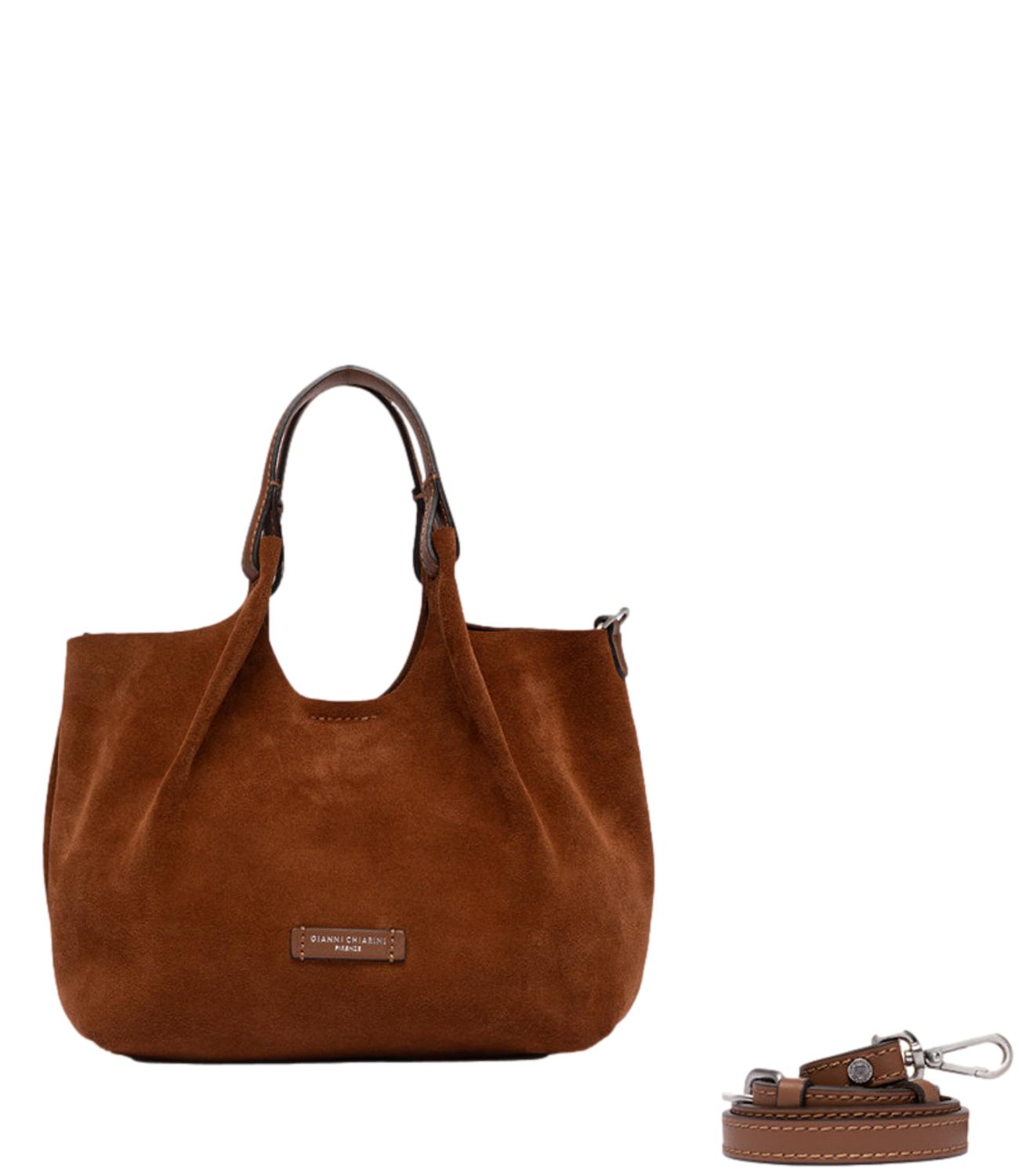 Gianni Charini Borsa Dua Cognac Donna