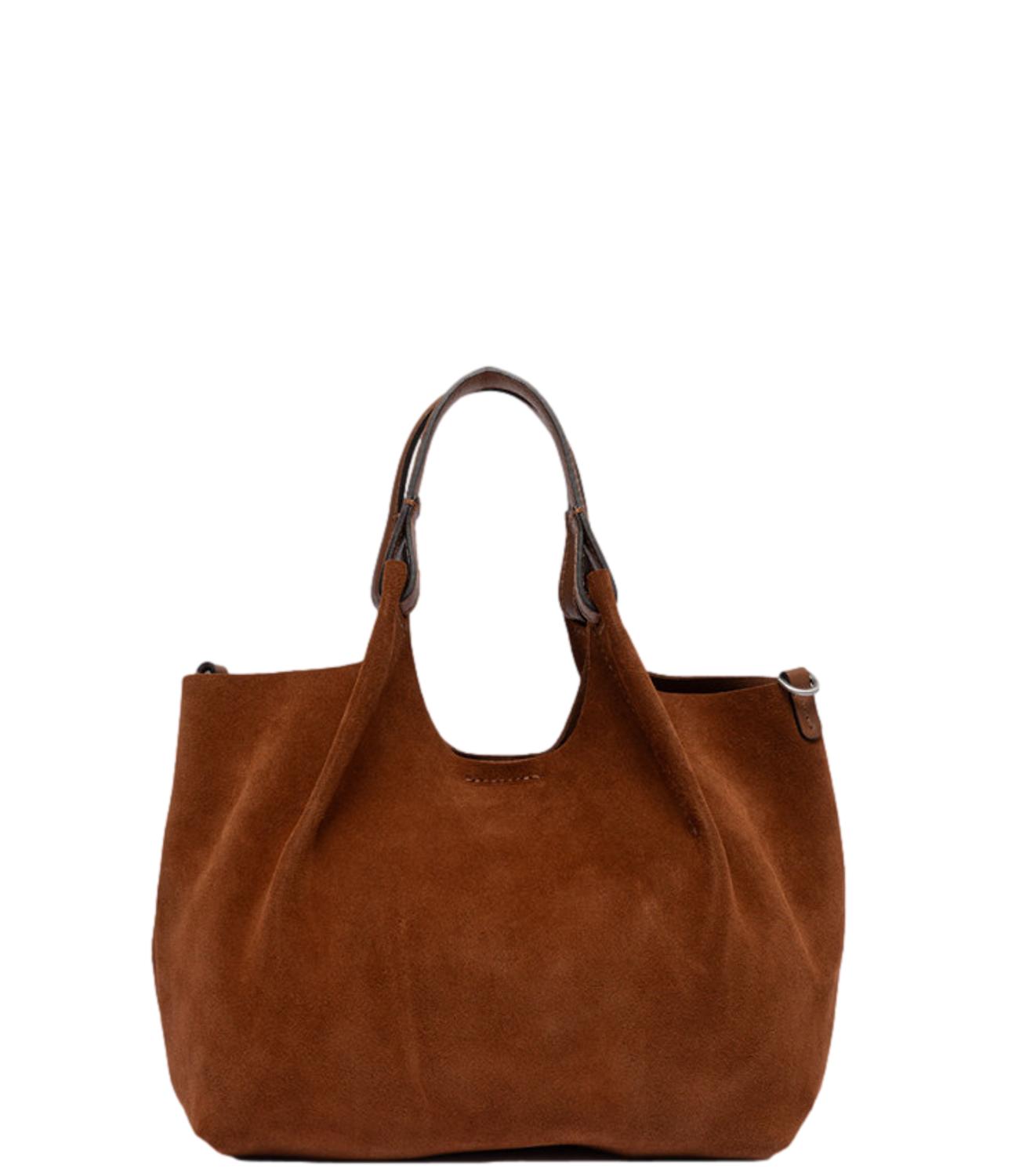 Gianni Charini Borsa Dua Cognac Donna
