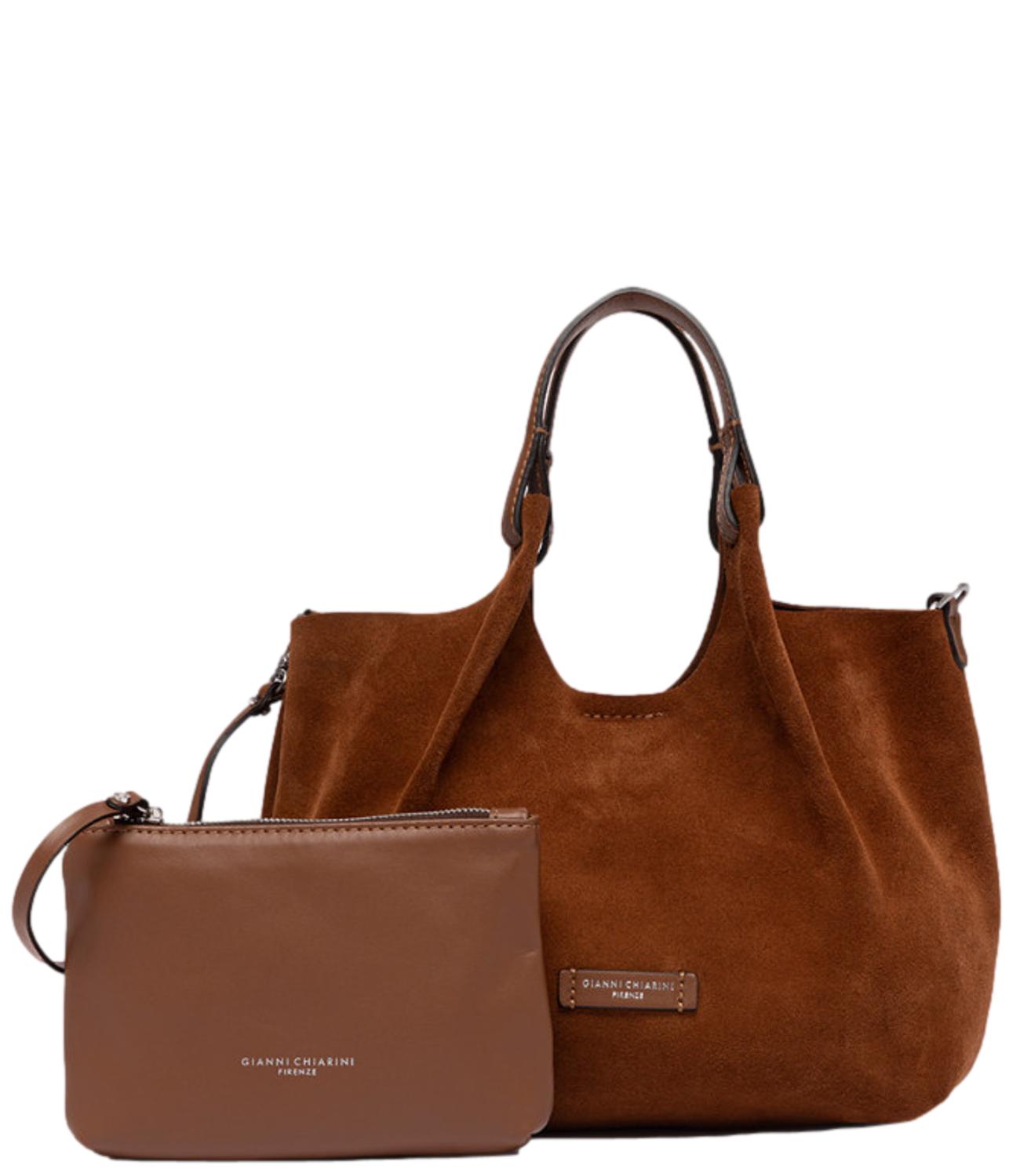Gianni Charini Borsa Dua Cognac Donna