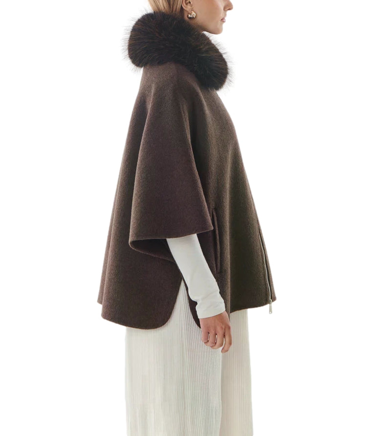 Giovanni Paris Giacca Clementine Marrone Donna