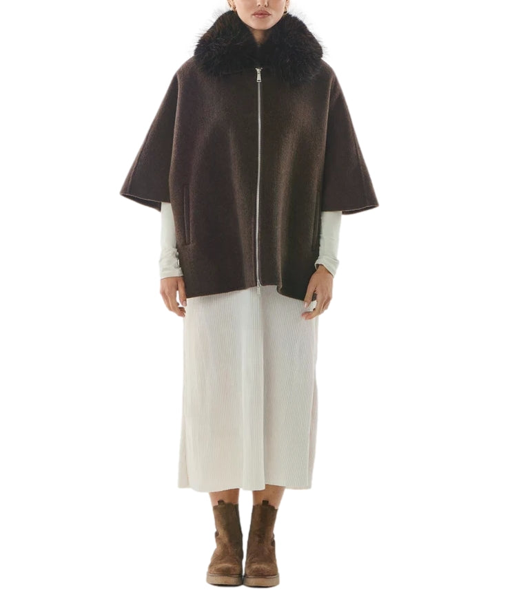 Giovanni Paris Giacca Clementine Marrone Donna