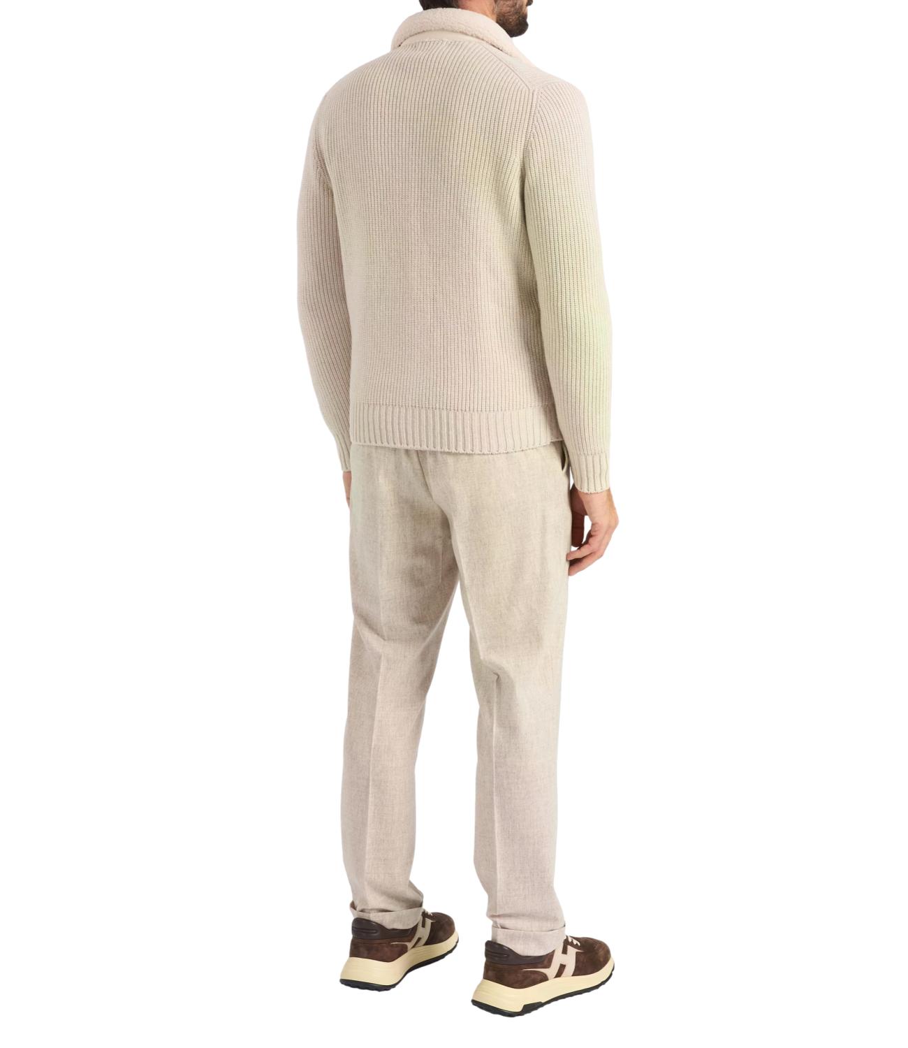 GIUBBINO M/L ZIP 100% WV + TESSUTO 80% PL 20% C