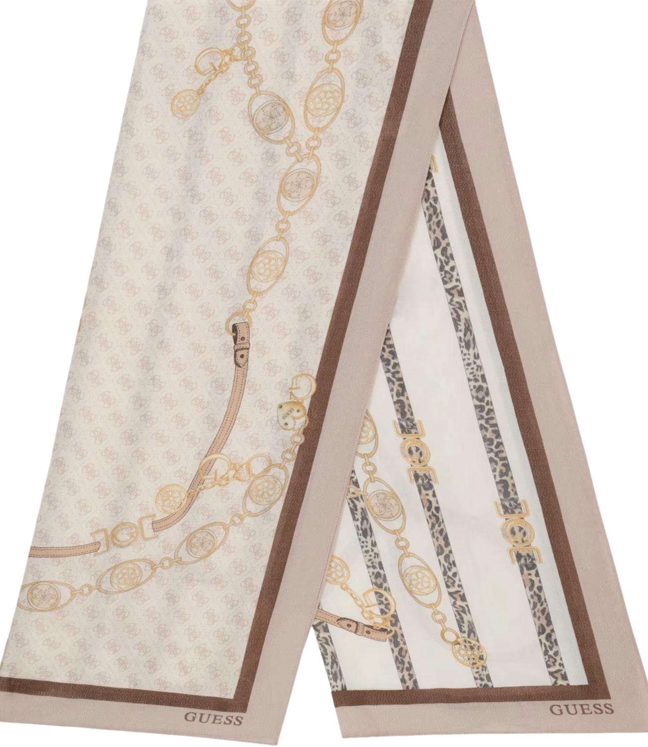 Guess Sciarpa Light Taupe Donna