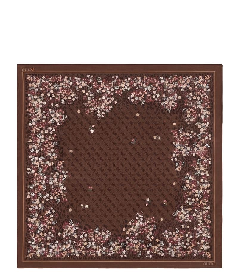 Guess Sciarpa Brown Donna