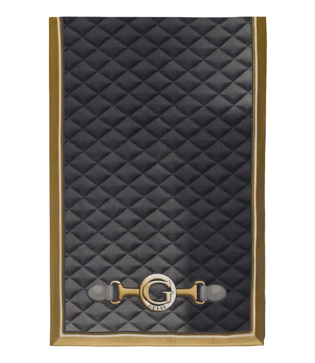 Guess Sciarpa Frances Black Donna