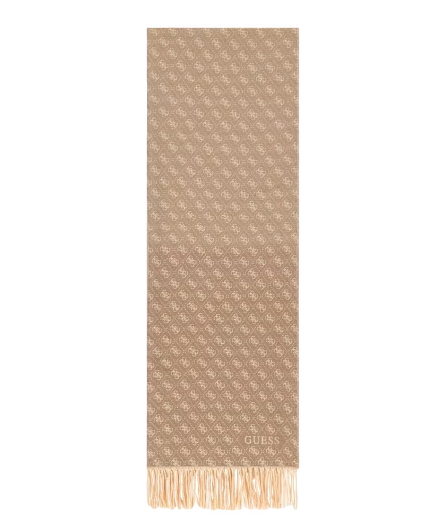Guess Sciarpa Taupe Multi Donna