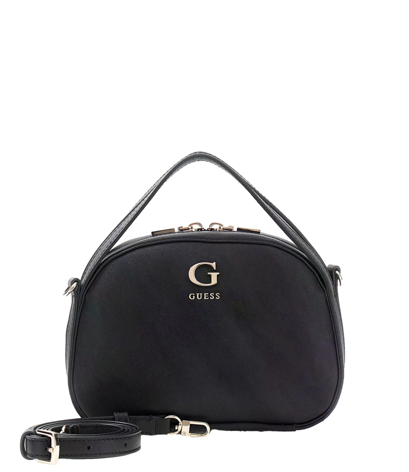 Guess Borsa Coleen Top Zip Crossbody Nero Donna