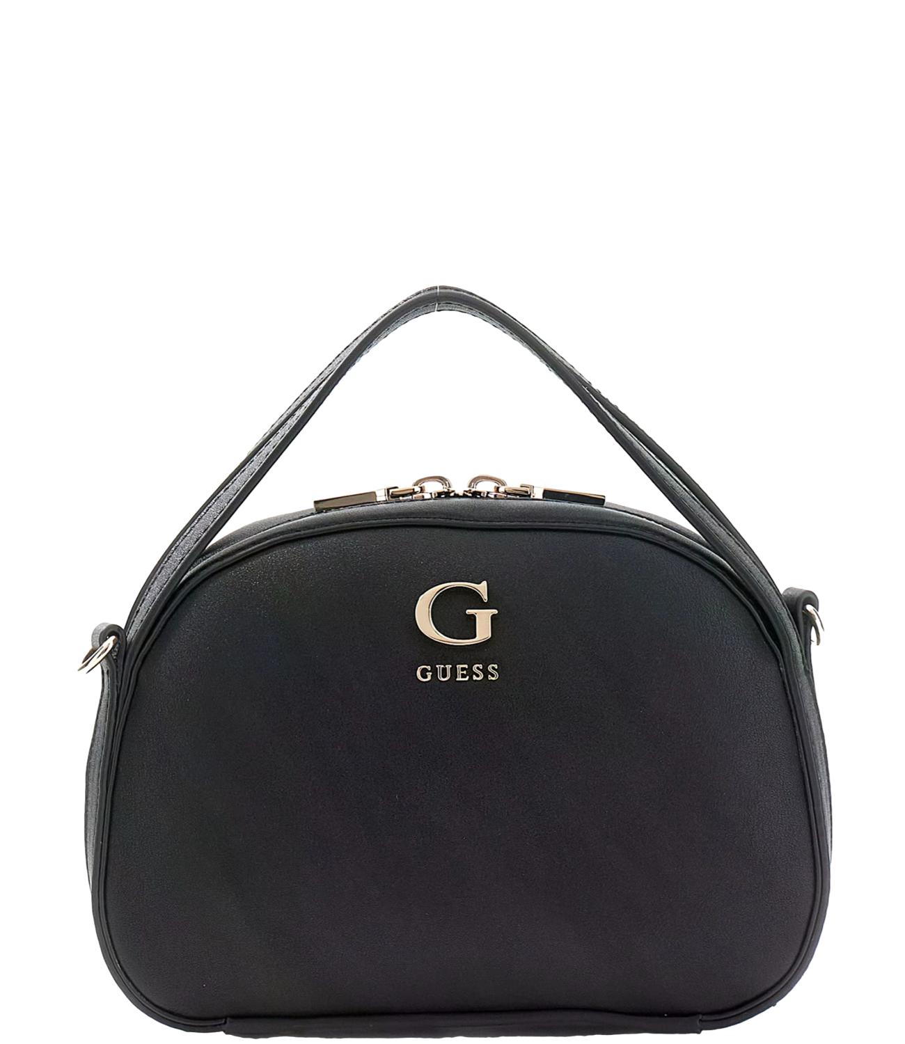 Guess Borsa Coleen Top Zip Crossbody Nero Donna
