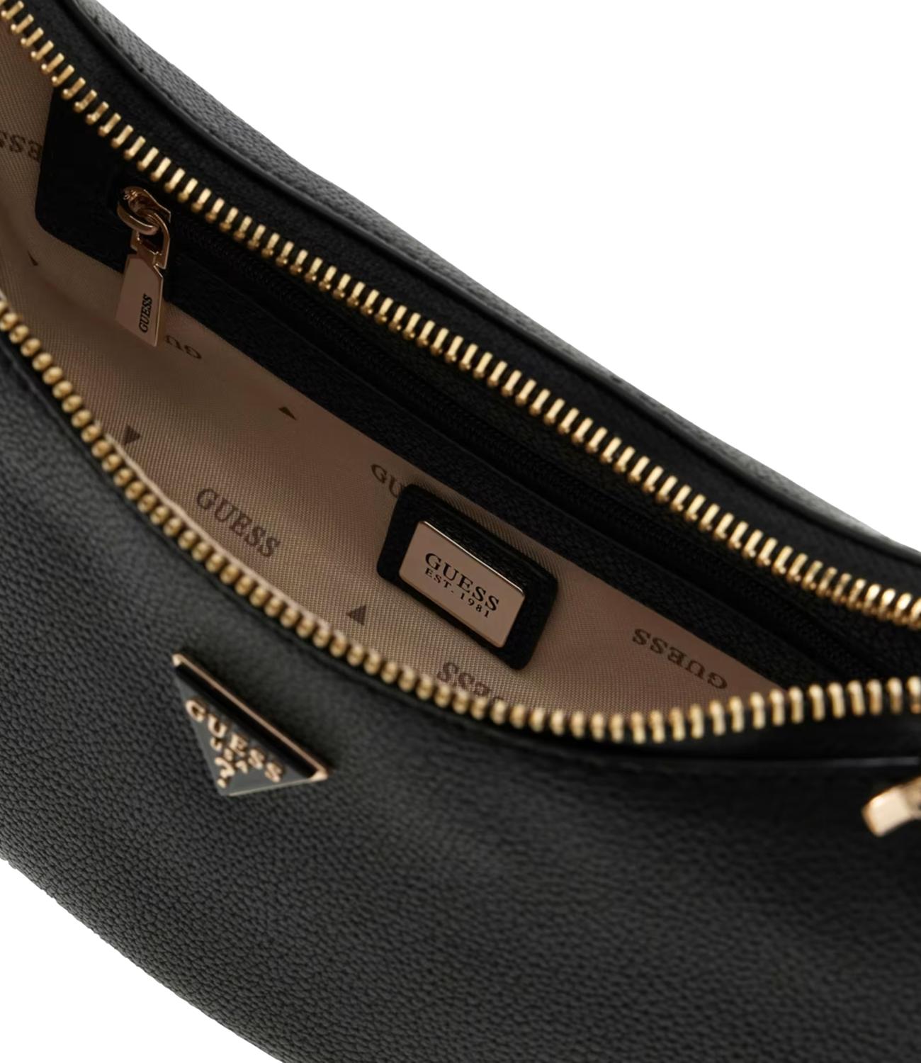 Guess Borsa Petra Hobo Black Donna