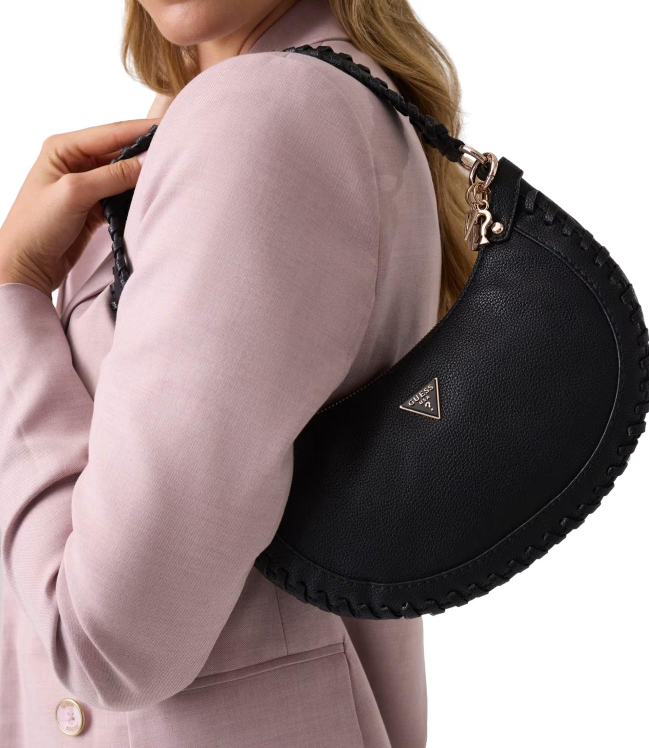 Guess Borsa Petra Hobo Black Donna