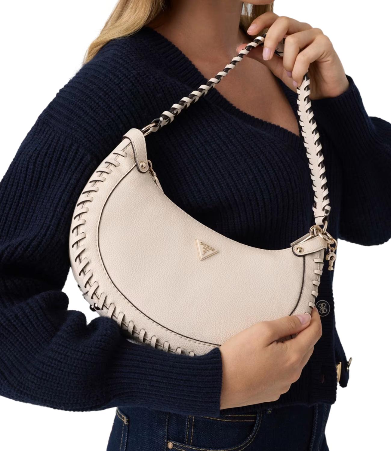 Guess Borsa Petra Hobo Bone Donna