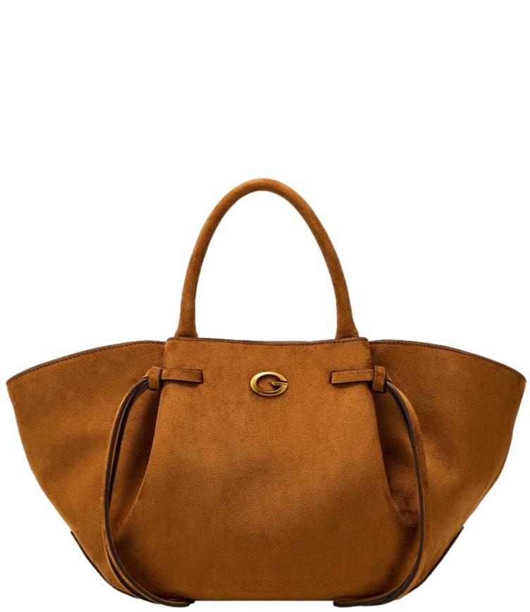 Guess Borsa Allegra Girlfriend Satchel Cognac Donna