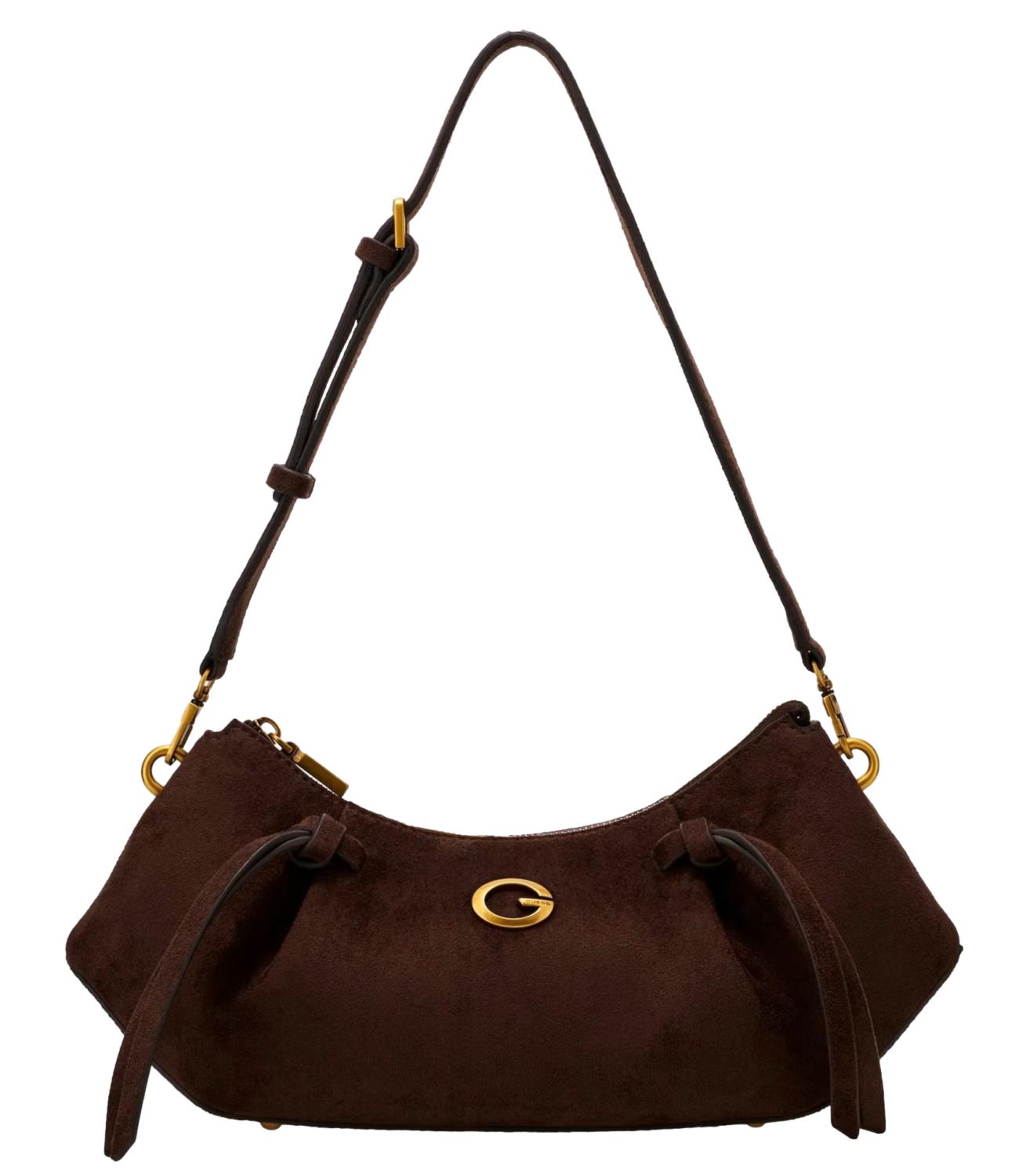 Guess Borsa Allegra Shoulder Espresso Donna