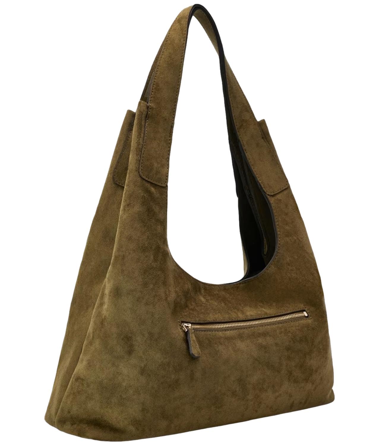 Guess Borsa Hobo Maxi Sunset Olive Donna