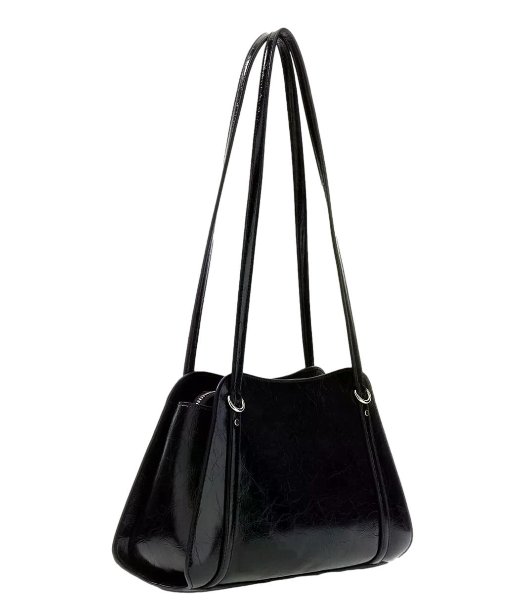 Guess Borsa Xena Shoulder Satchel Black Donna
