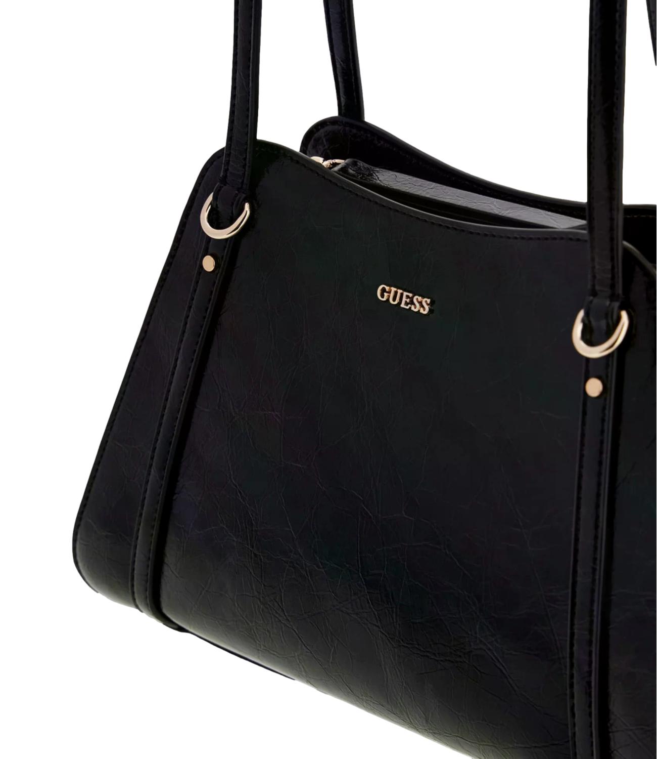 Guess Borsa Xena Shoulder Satchel Black Donna