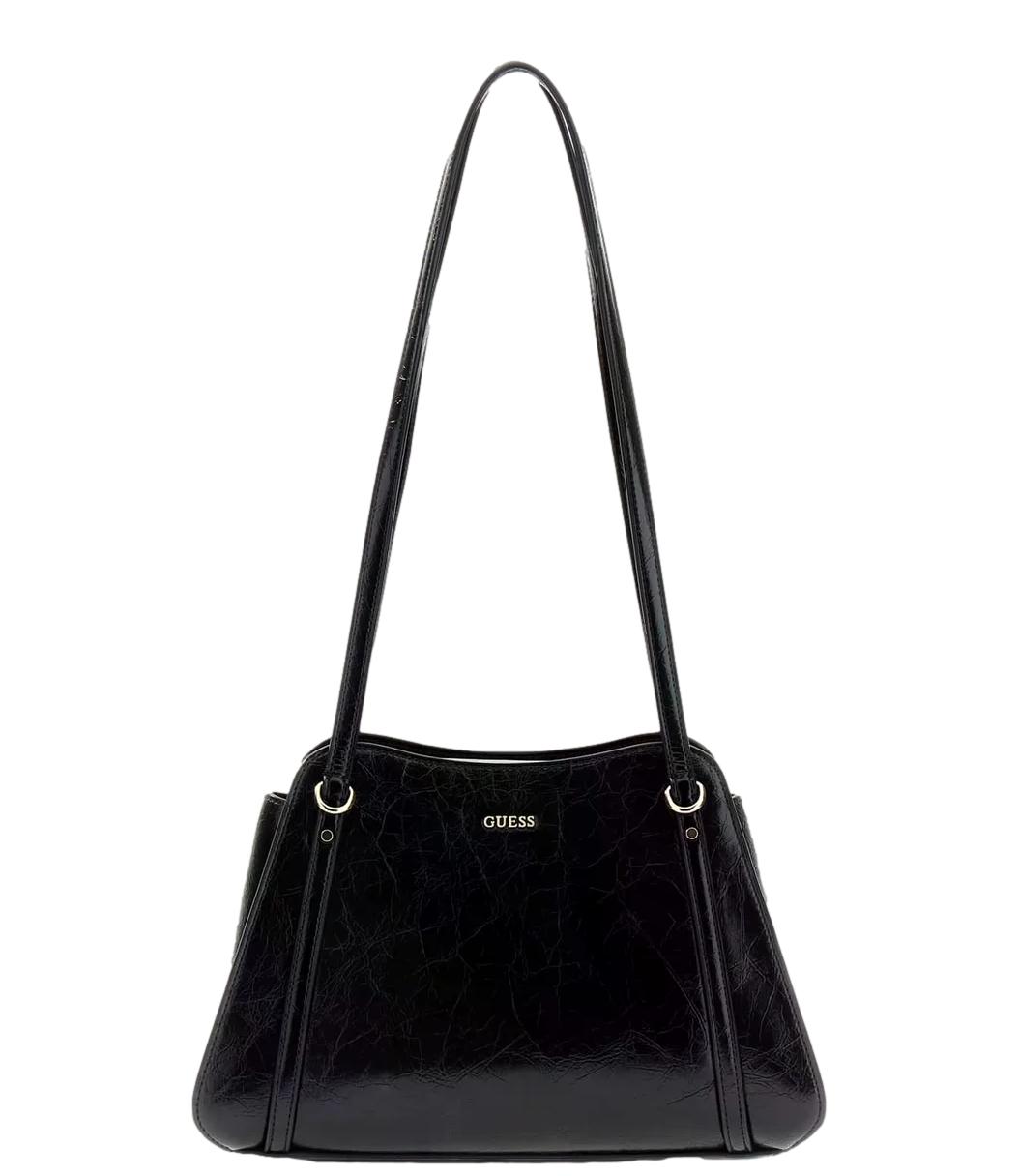 Guess Borsa Xena Shoulder Satchel Black Donna