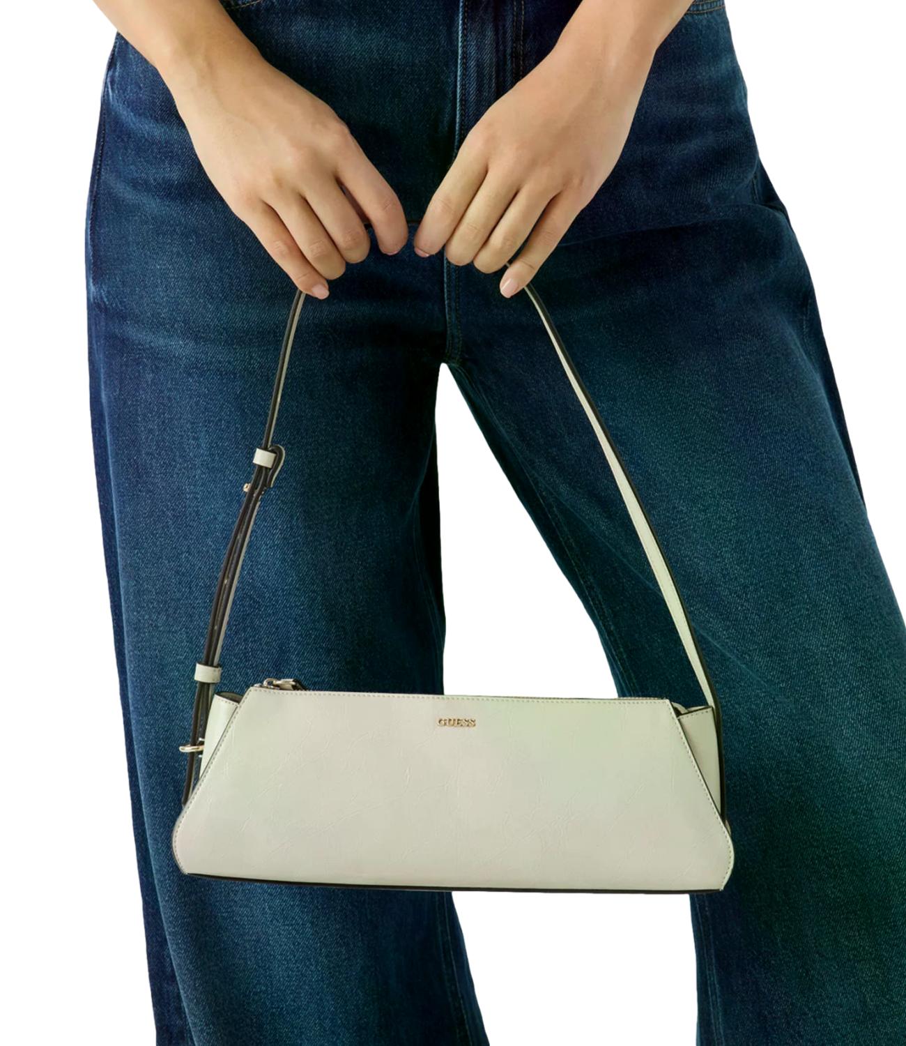 Guess Borsa Xena Shoulder Light Taupe Donna