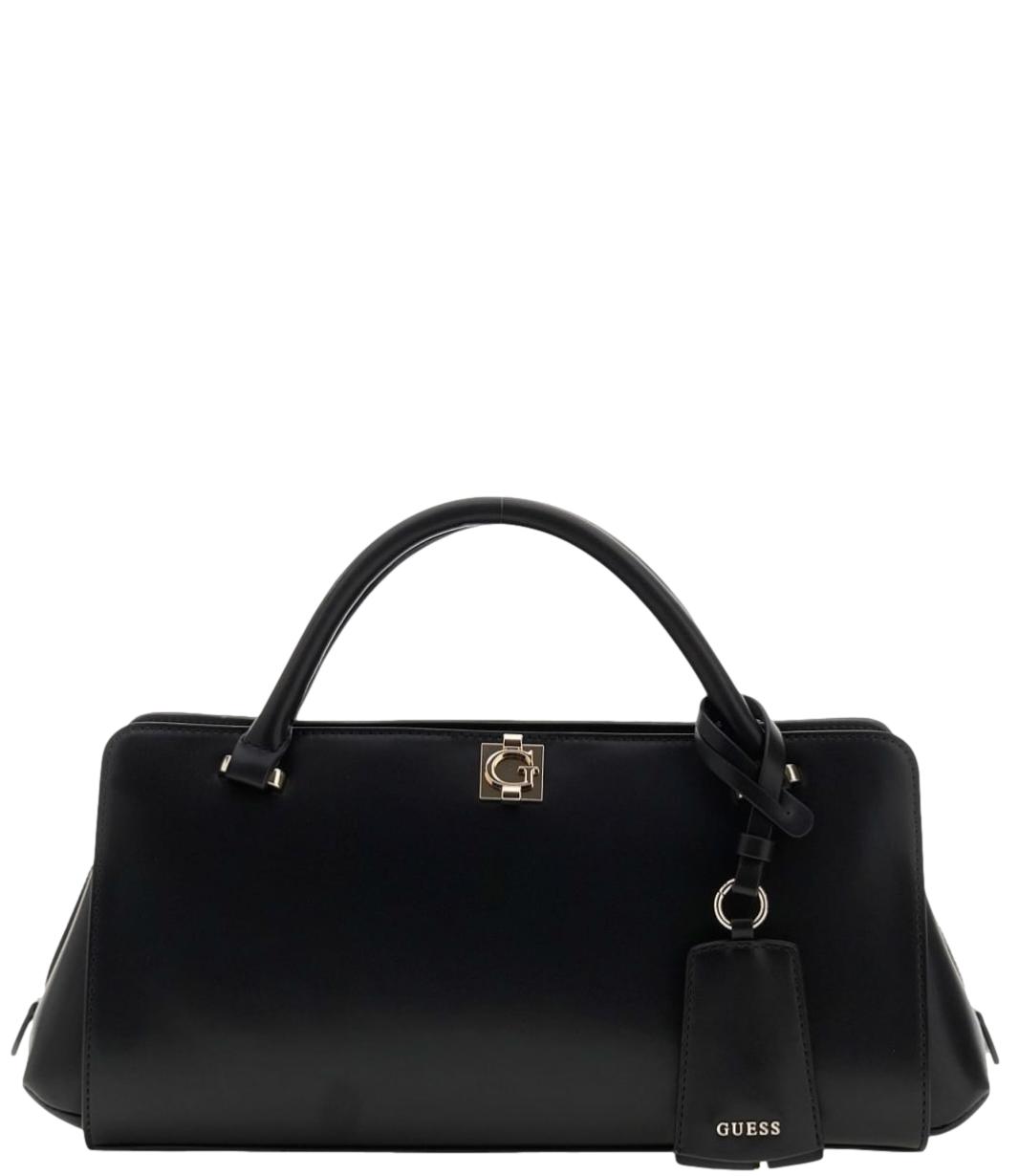 Guess Borsa Audrey Sml Girlfriend Satchel Nero Donna
