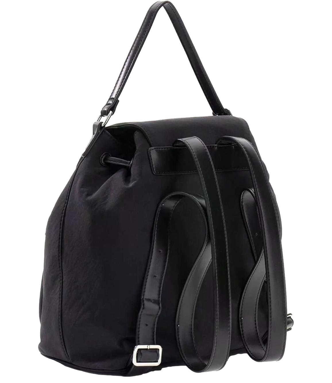 Guess Zaino Sage Flap Backpack Black Donna