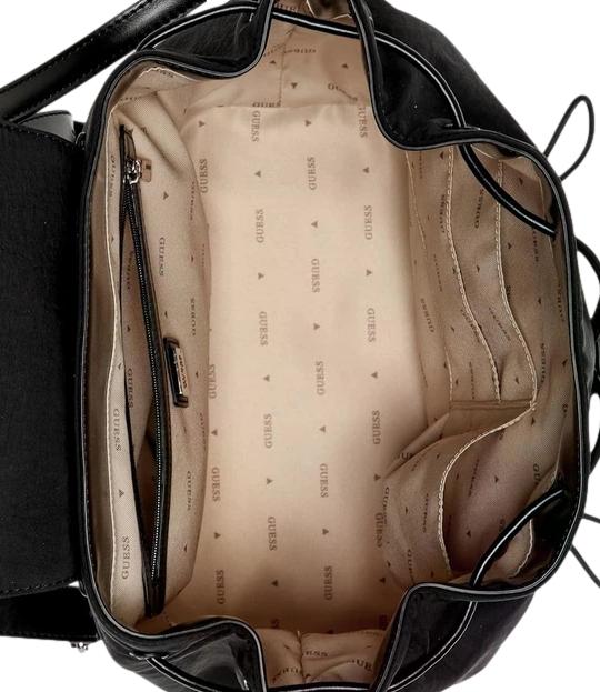 Guess Zaino Sage Flap Backpack Black Donna