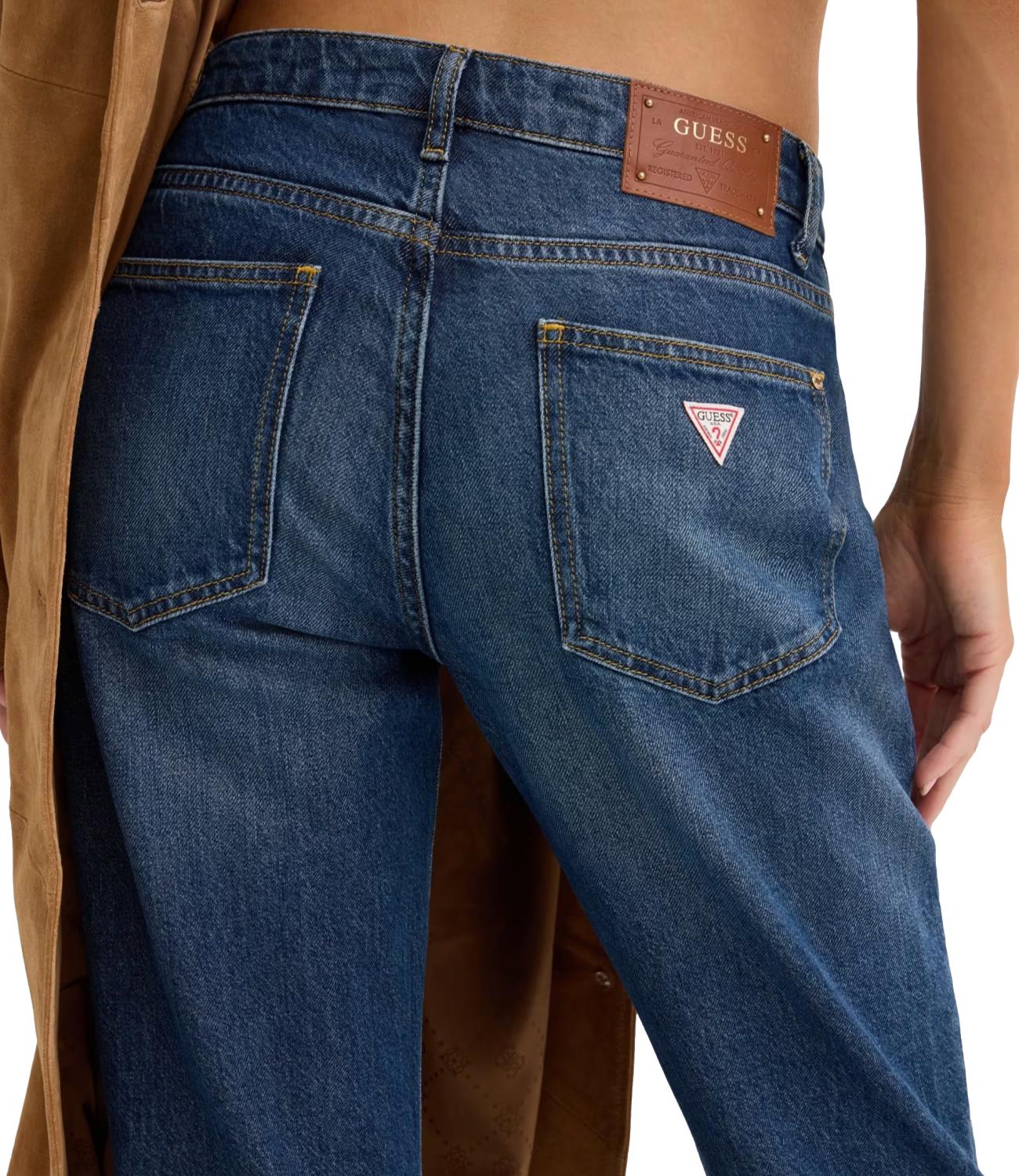 Guess Jeans Beverly Low Rise Fireside Dark Donna