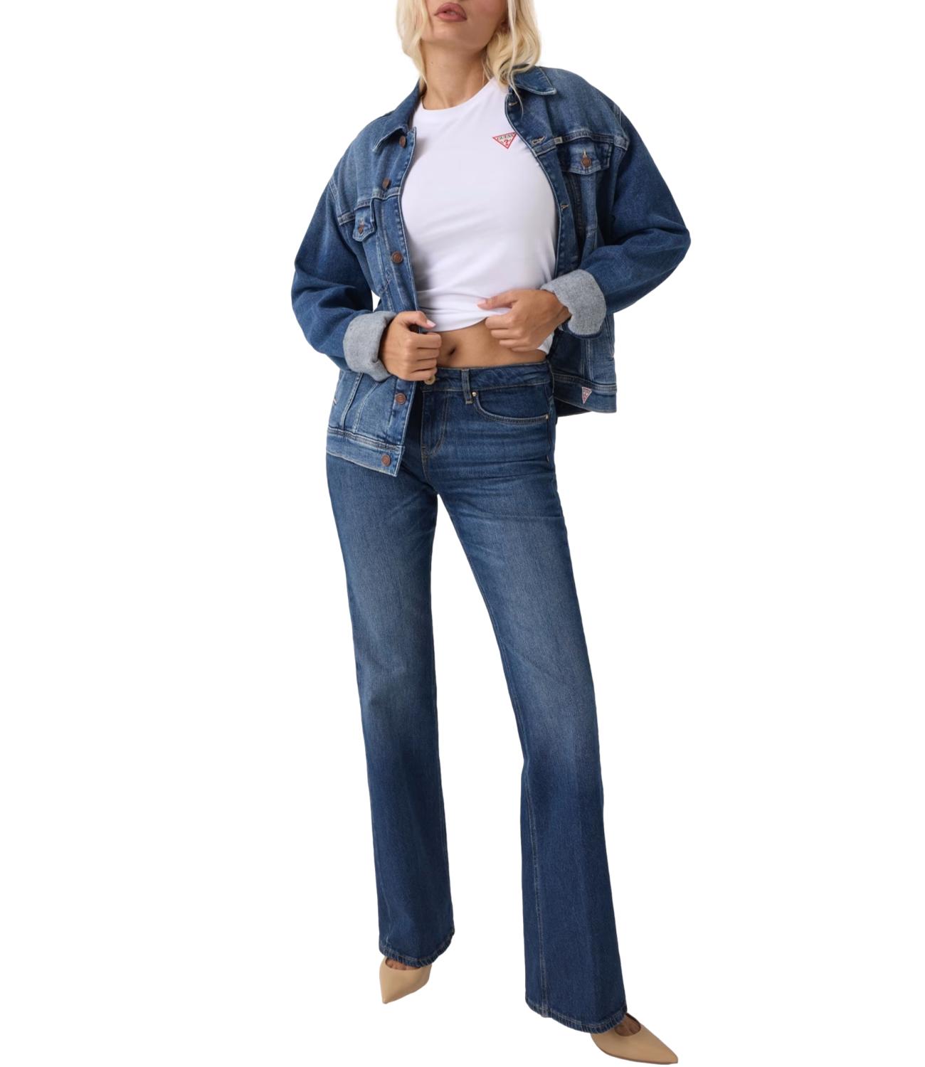 Guess Jeans Beverly Low Rise Fireside Dark Donna