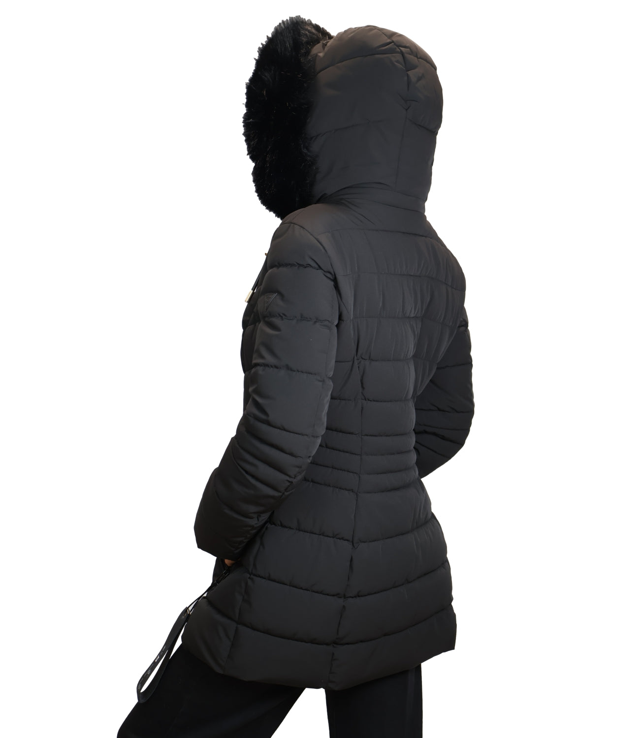 Guess Giubbino Jolanda Stretch Puffer Black Donna