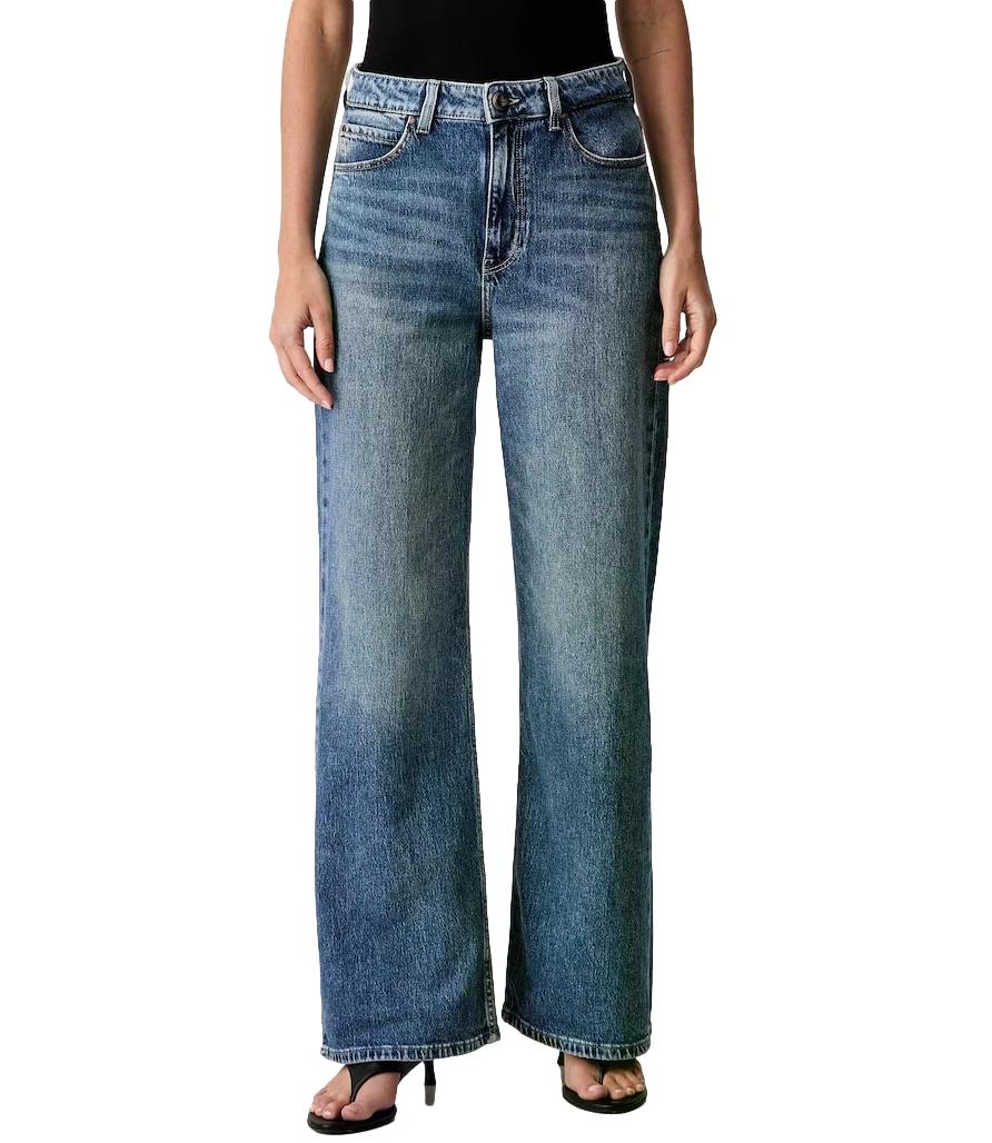 Guess Jeans Wide Leg Easy Breathe Donna
