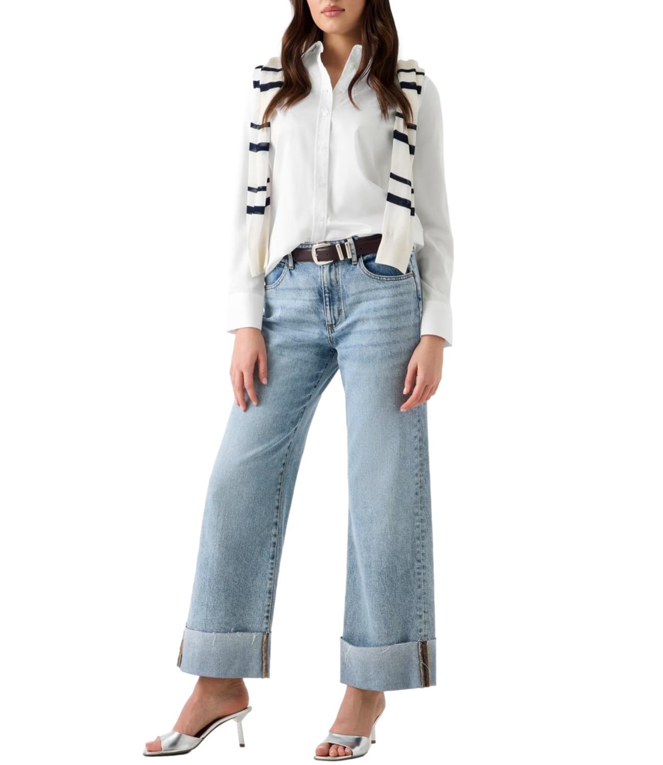 Guess Camicia New Cate Bianco Donna