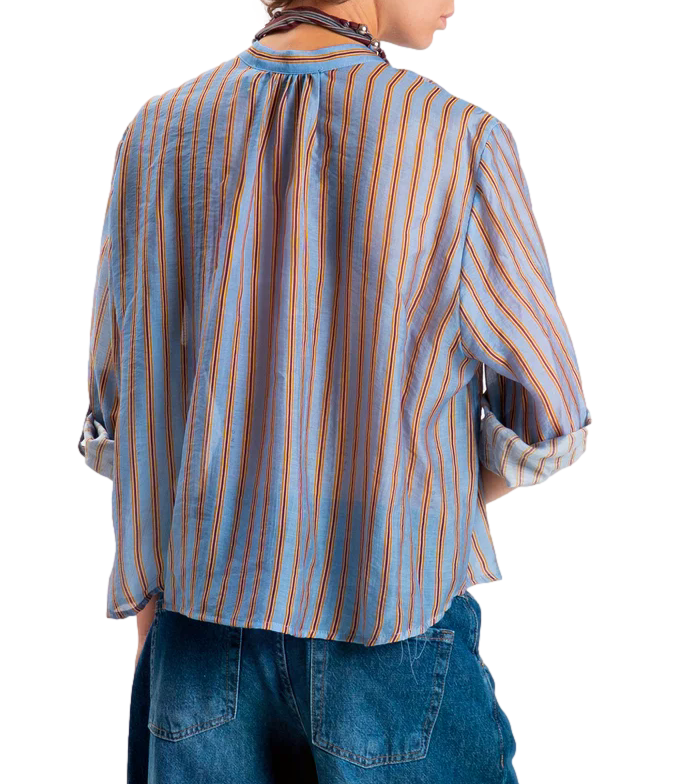 Have One Camicia Celeste Donna
